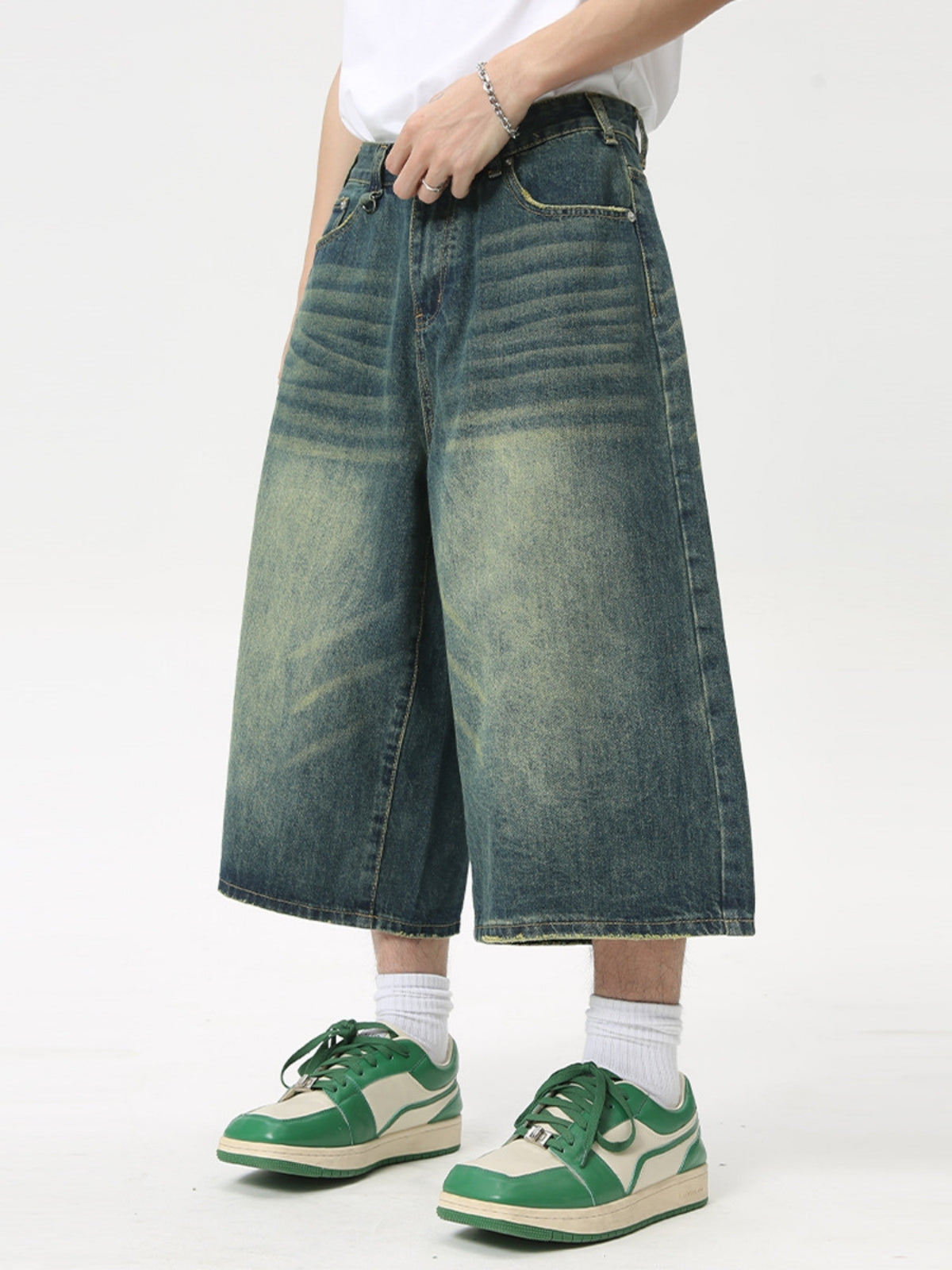 SUFFERS - Loose Denim Jorts | Teenwear.eu
