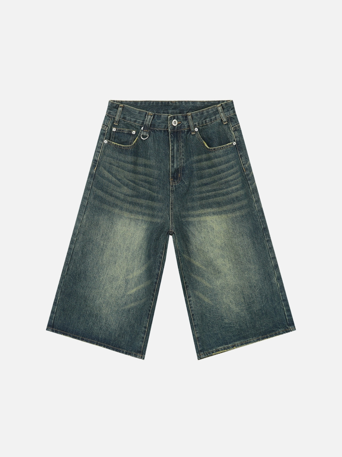 SUFFERS - Loose Denim Jorts Blue Tint | Teenwear.eu