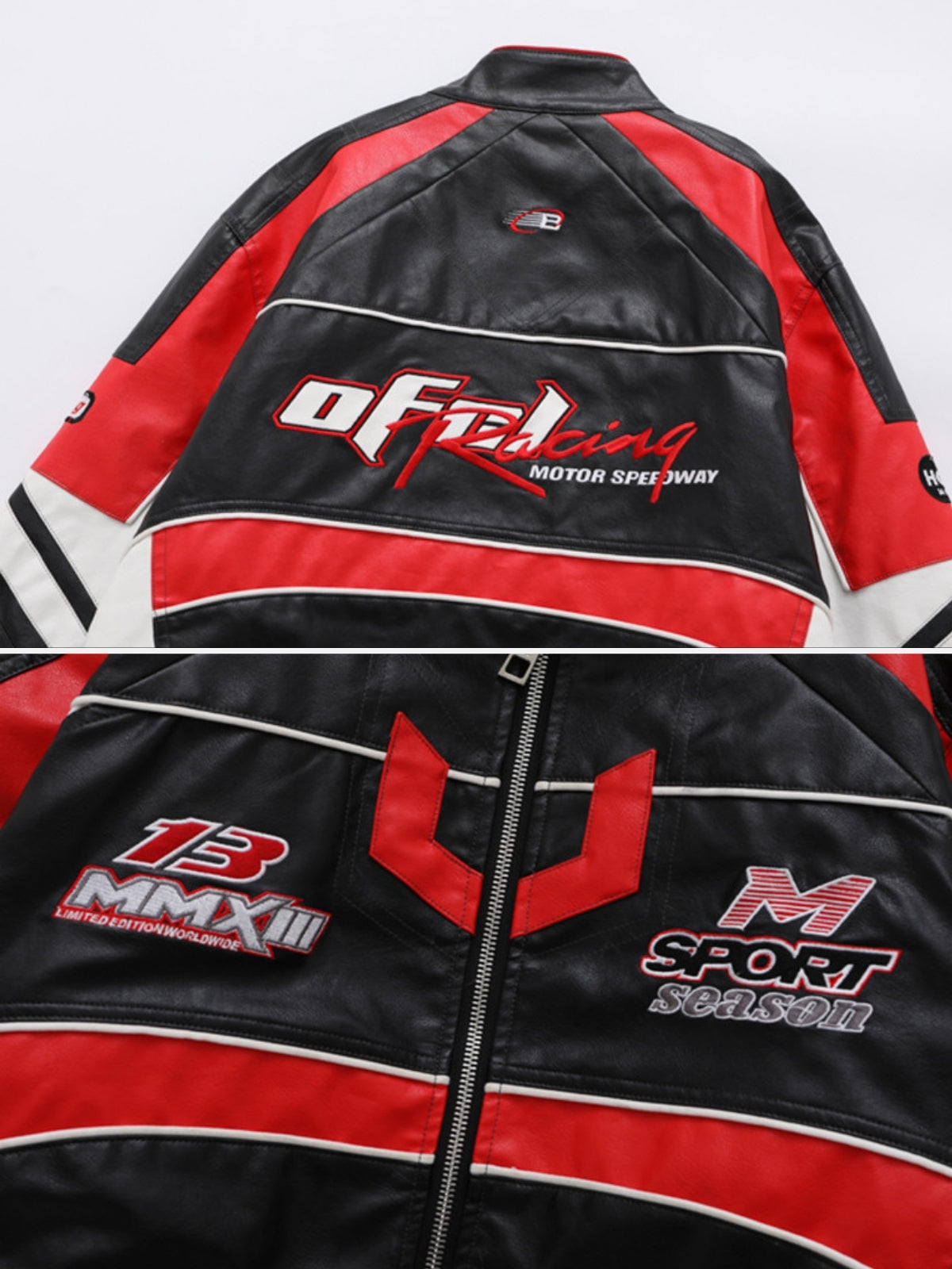 MMXIII - Oversized Graphic Racing Jacket | Teenwear.eu