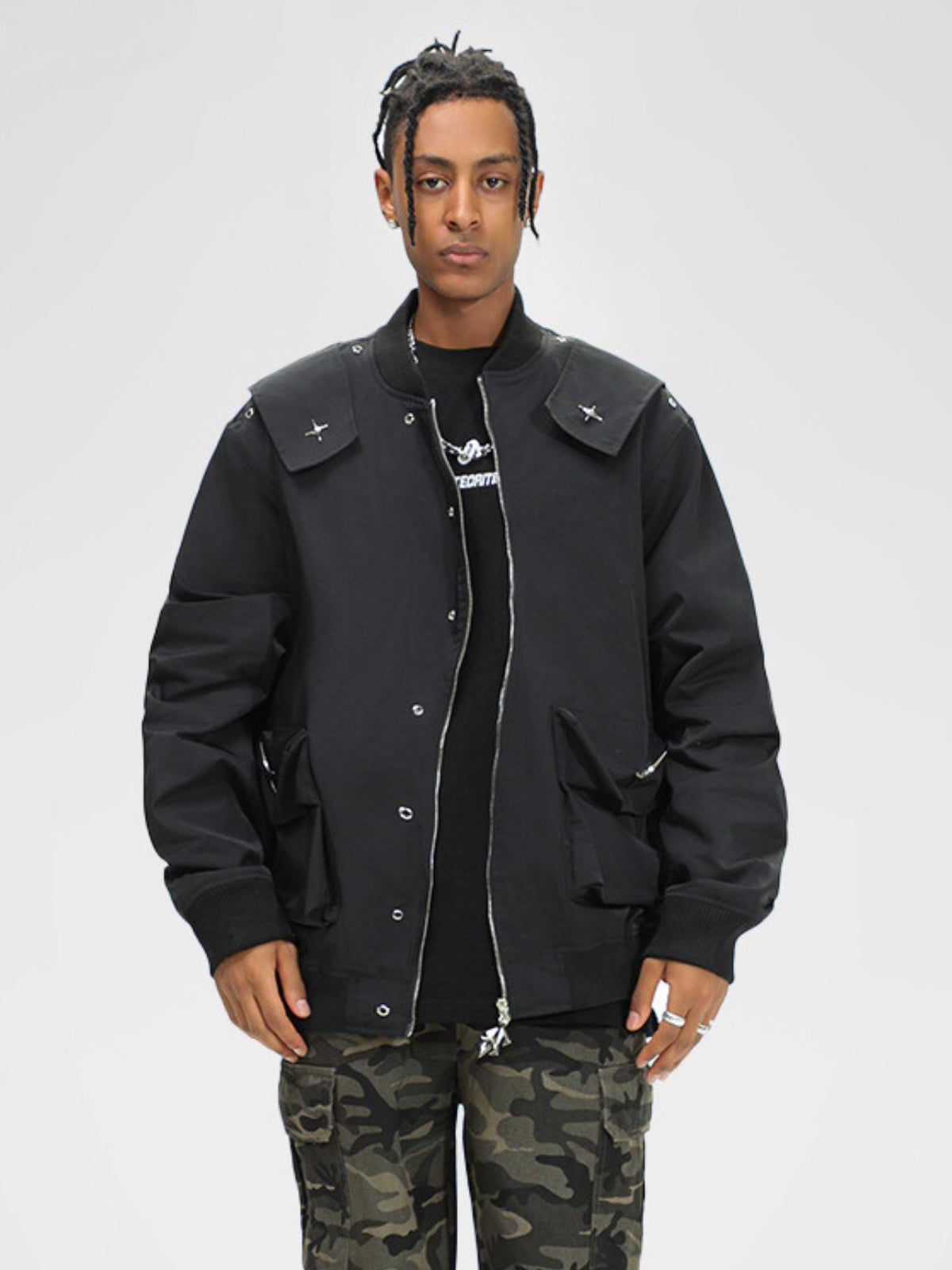 OPIATE - Oversized Graphic Jacket | Teenwear.eu