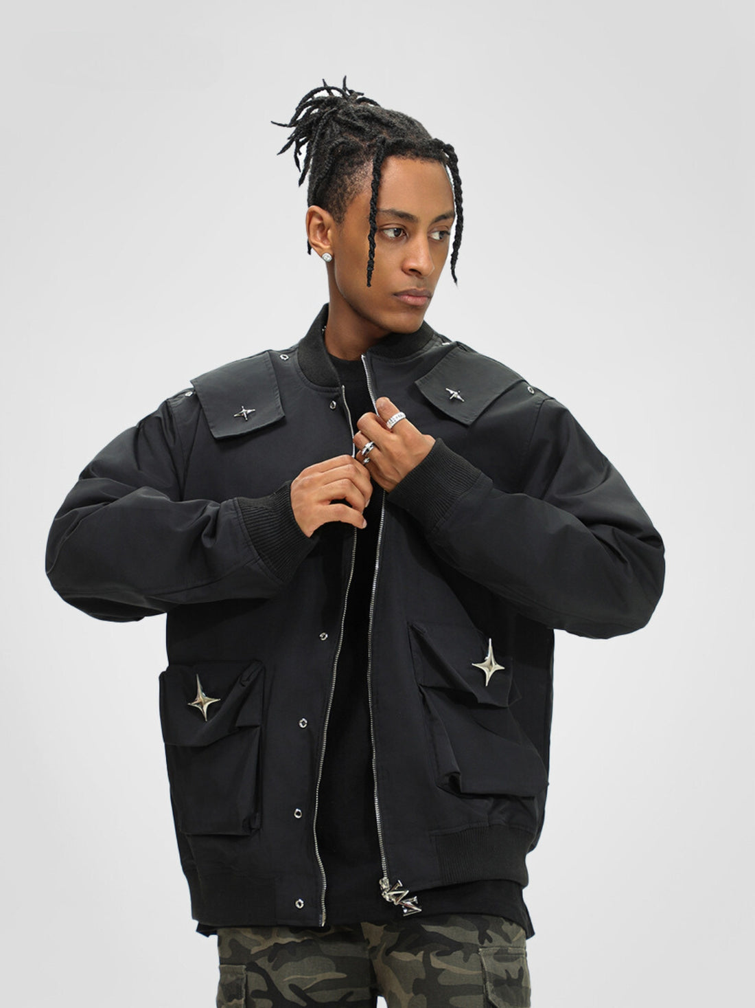 OPIATE - Oversized Graphic Jacket | Teenwear.eu