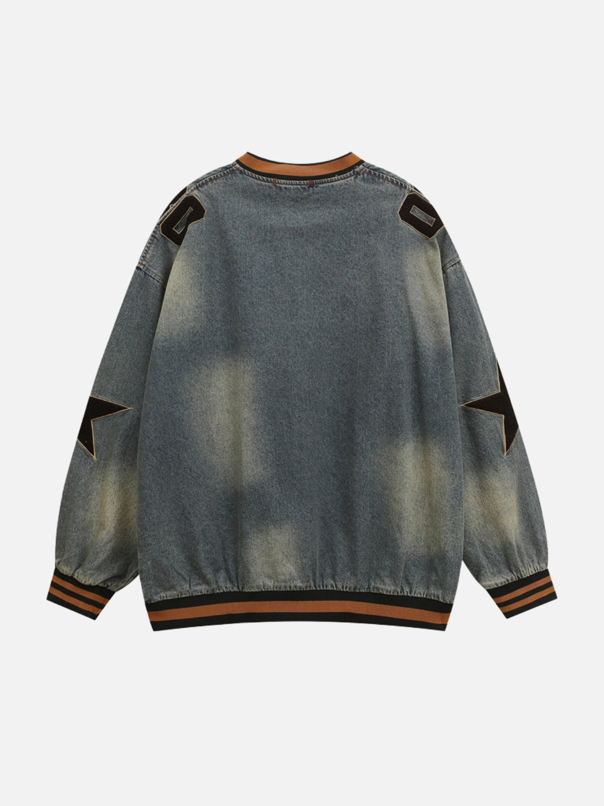 MAFFAERROR - Oversized Embroidered Crewneck Jersey | Teenwear.eu