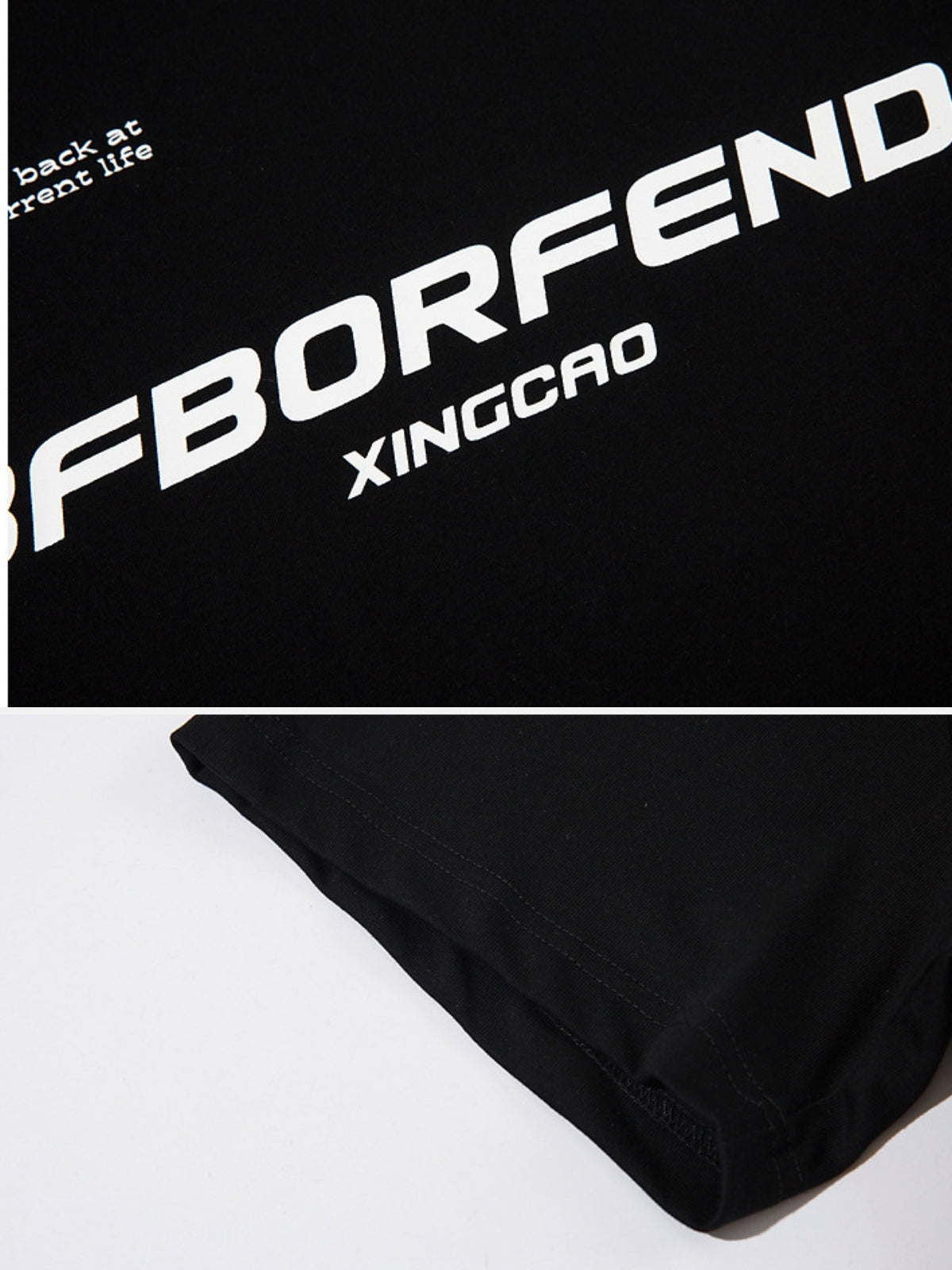 BORFEND - Oversized Print T-Shirt | Teenwear.eu