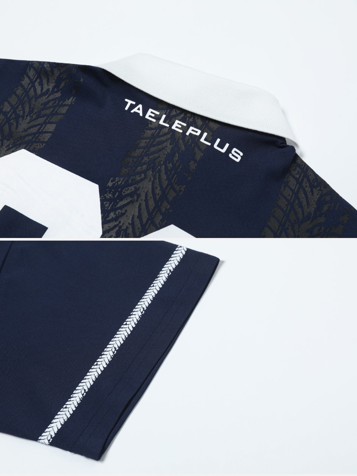 PUSH - Oversized Graphic Polo T-Shirt | Teenwear.eu