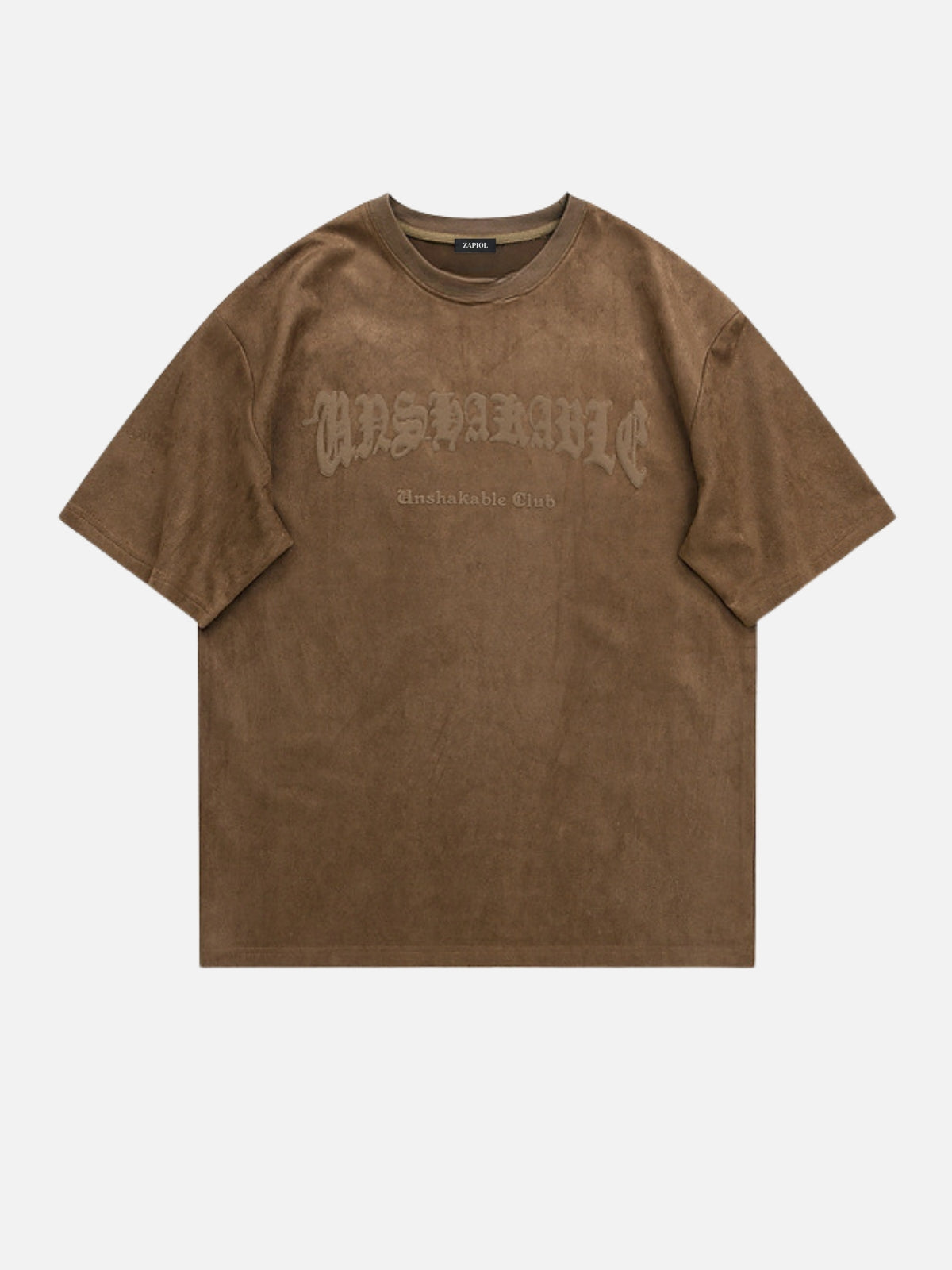 SKELYWINGS - Regular Print T-Shirt Brown | Teenwear.eu