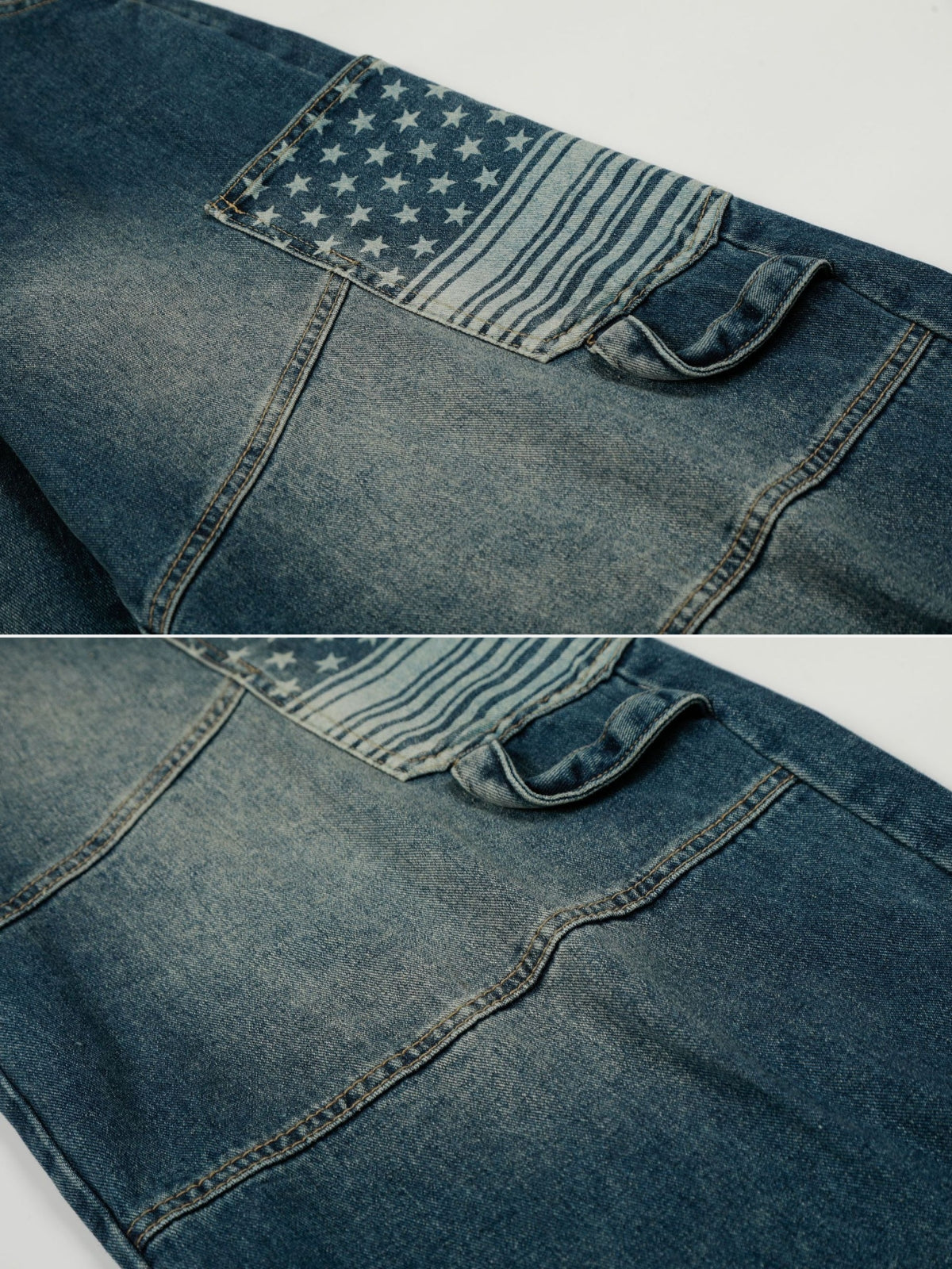 KROSSY - Baggy Embroidered Jeans | Teenwear.eu