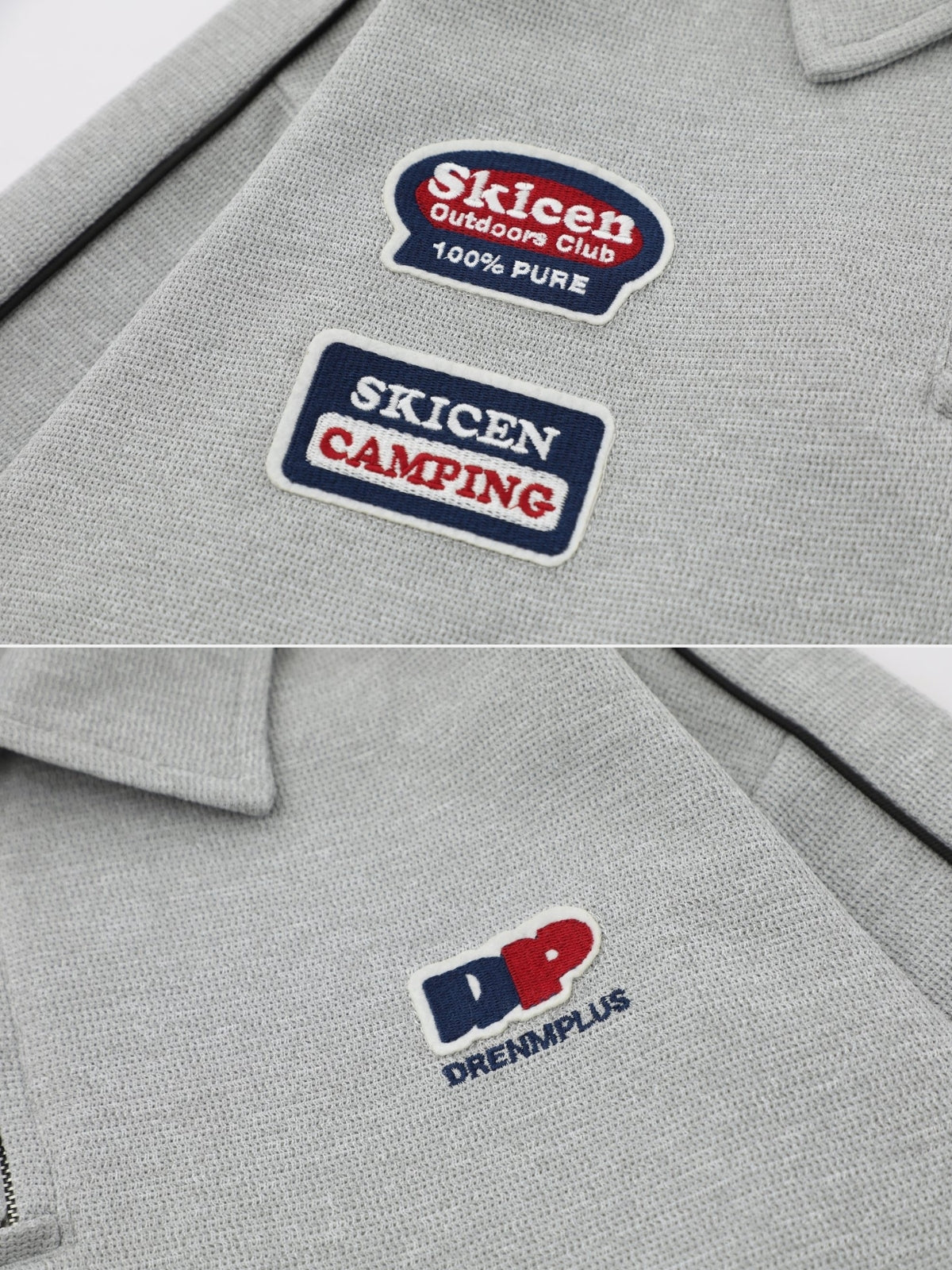 CAMPY - Oversized Embroidered Polo Shirt | Teenwear.eu