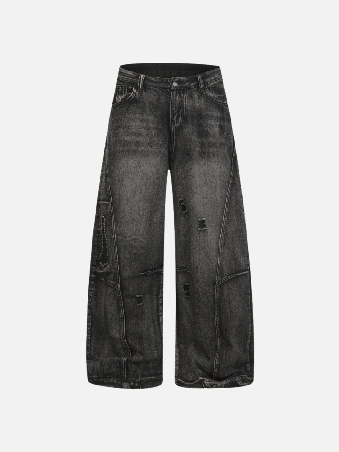 RIPPY - Baggy Basic Jeans Black | Teenwear.eu