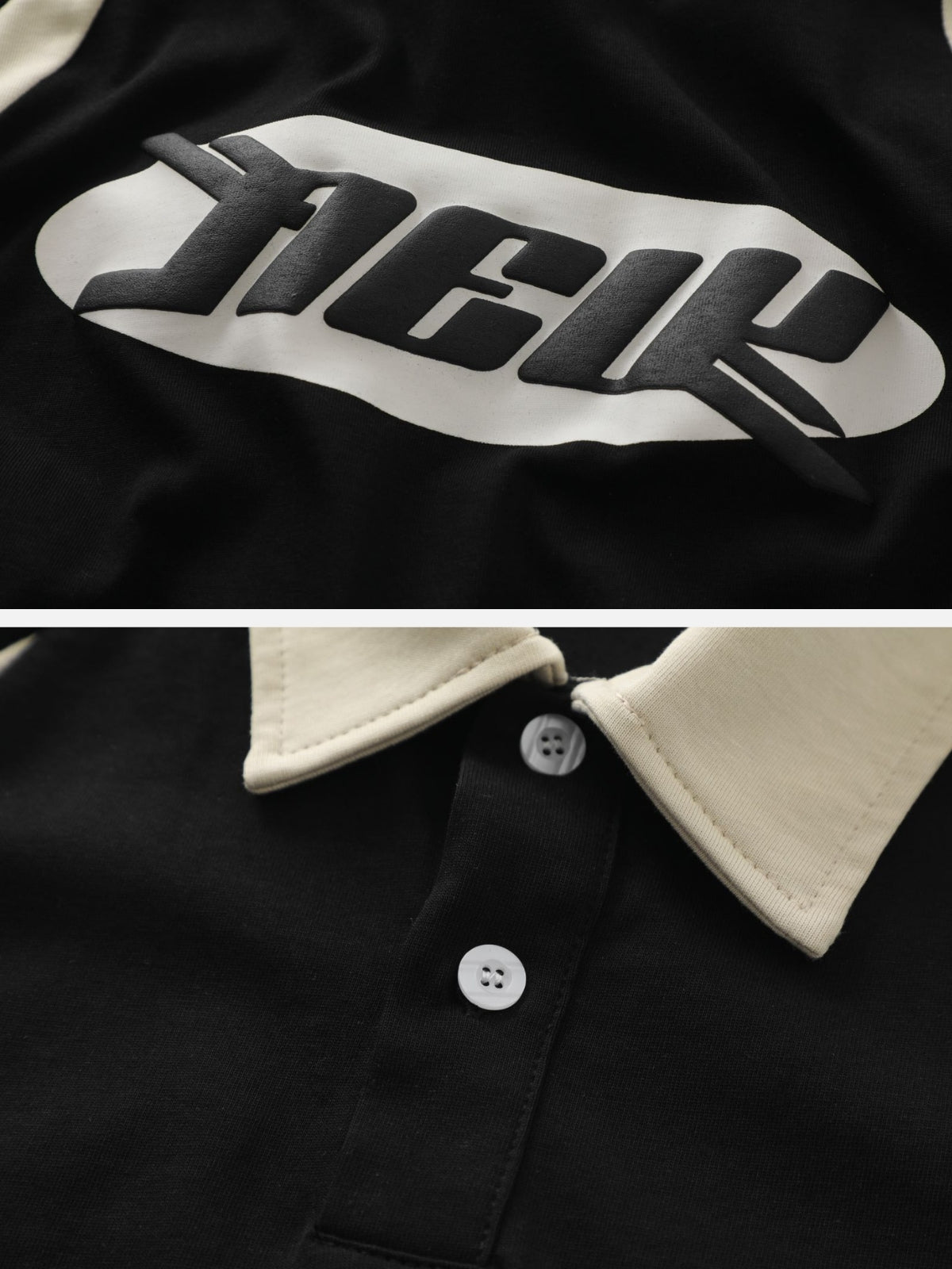 GICAN - Oversized Graphic Polo Shirt | Teenwear.eu