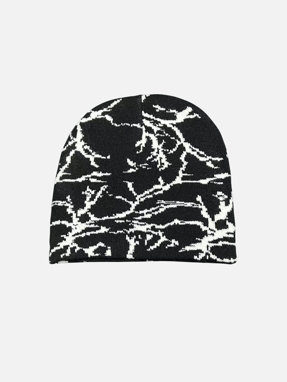 LIGHTING - Graphic Beanie One Size Black | Teenwear.eu