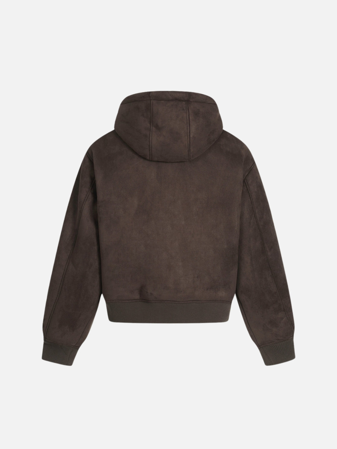 MUDSY – Oversized Embroidered Suede Jacket Brown | Teenwear.eu