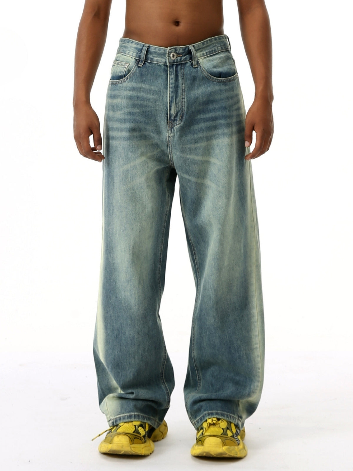 POLYMIZED - Baggy Basic Jeans | Teenwear.eu
