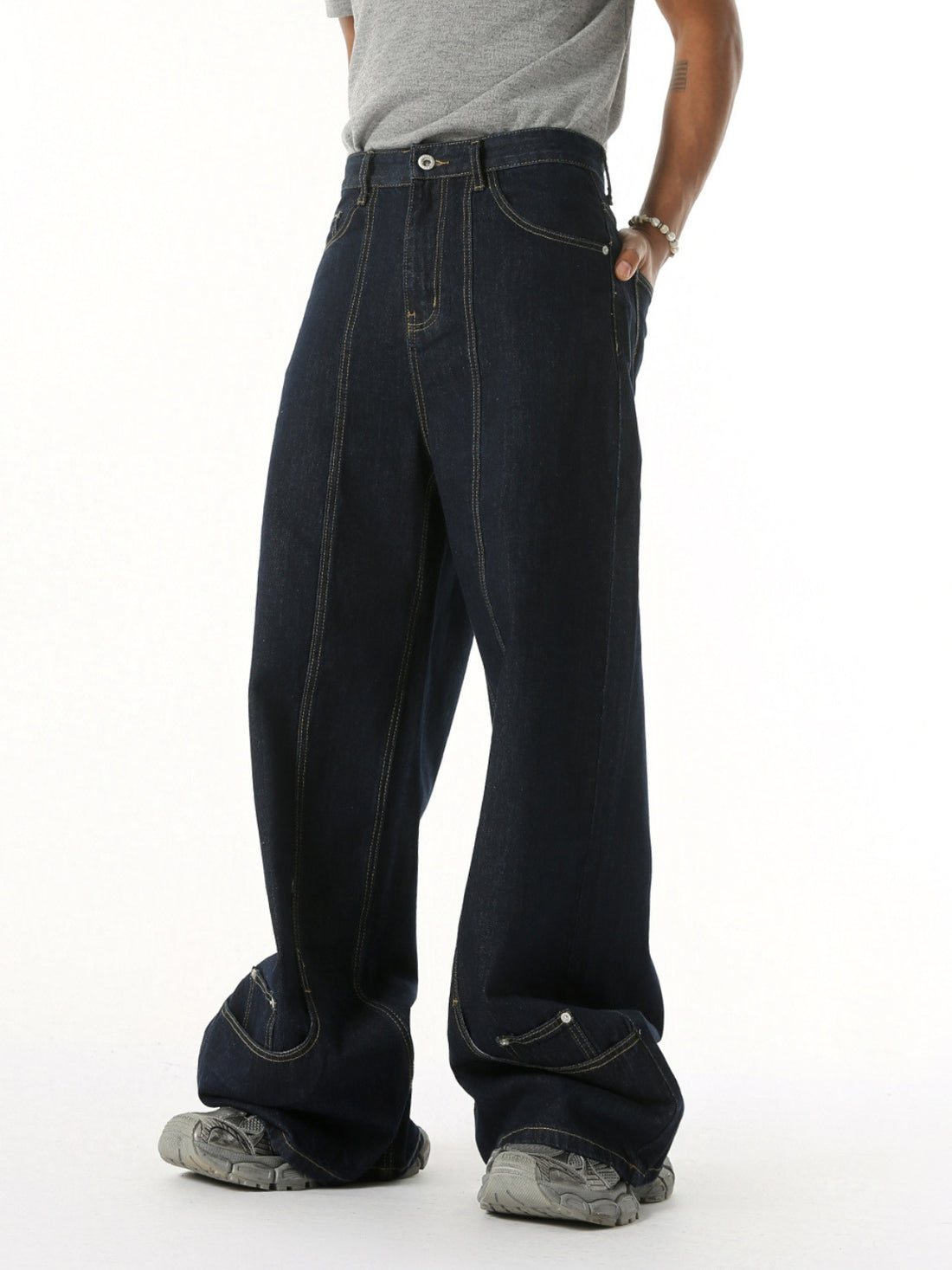 VELOCITY - Ultra Baggy Basic Jeans | Teenwear.eu