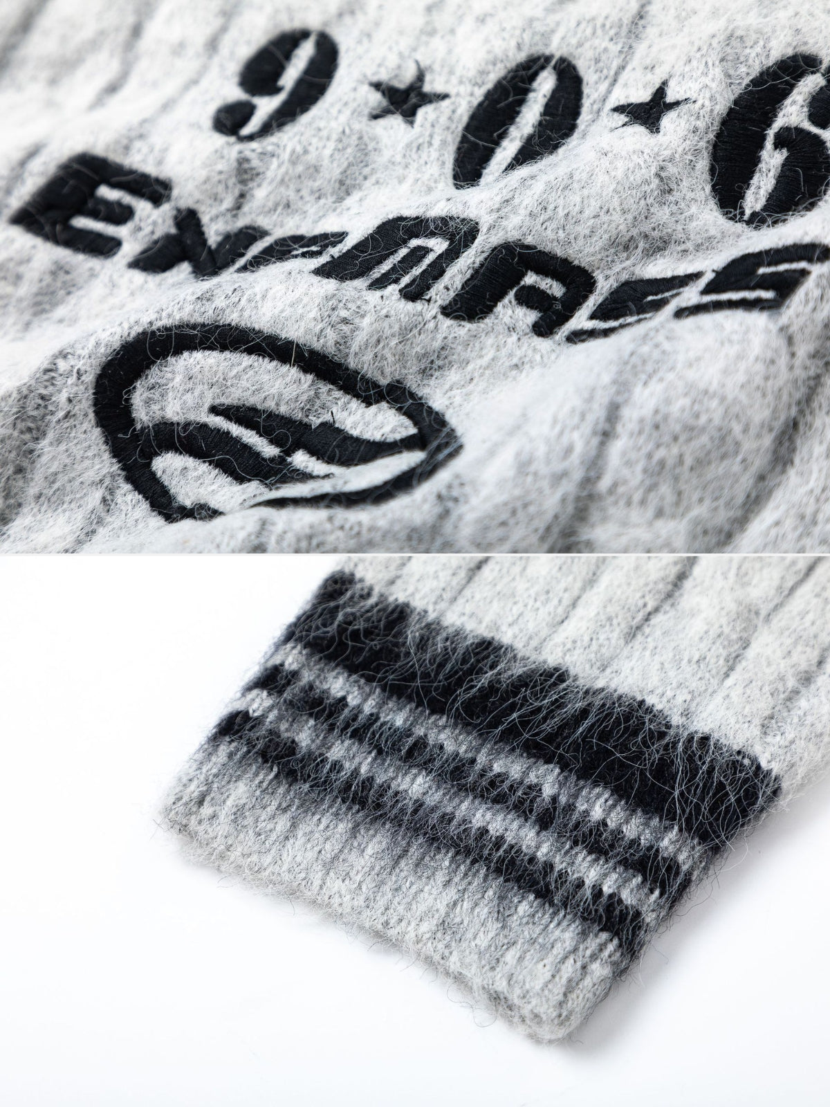 906 - Oversized Grahic Sweater | Teenwear.eu