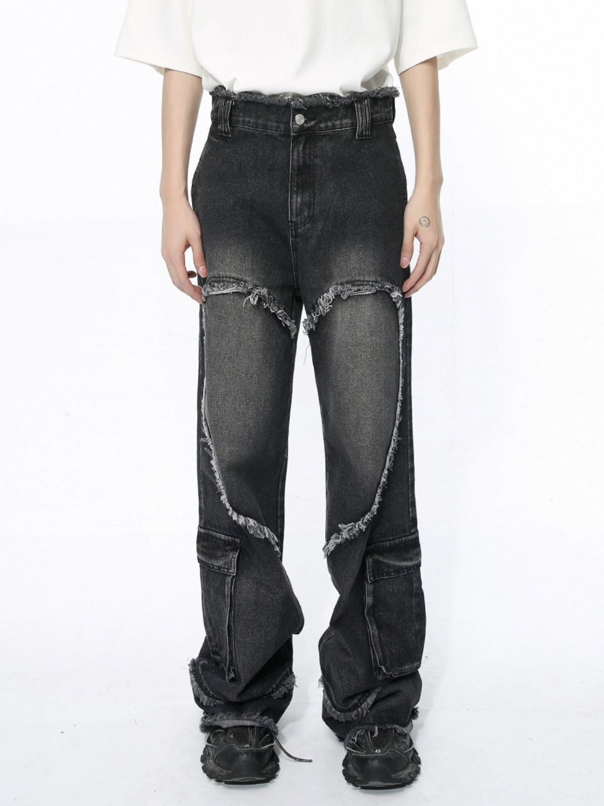HEARTNIES - Baggy Embroidered Jeans | Teenwear.eu