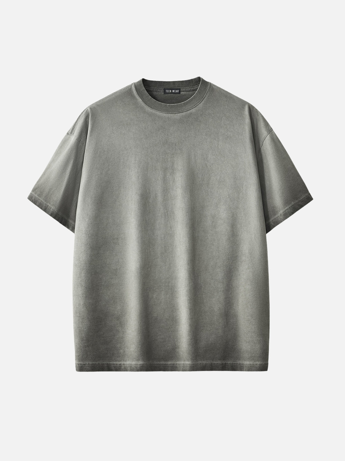 BASICLY - Premium Cotton Oversized T-Shirt Blueberry | Teenwear.eu