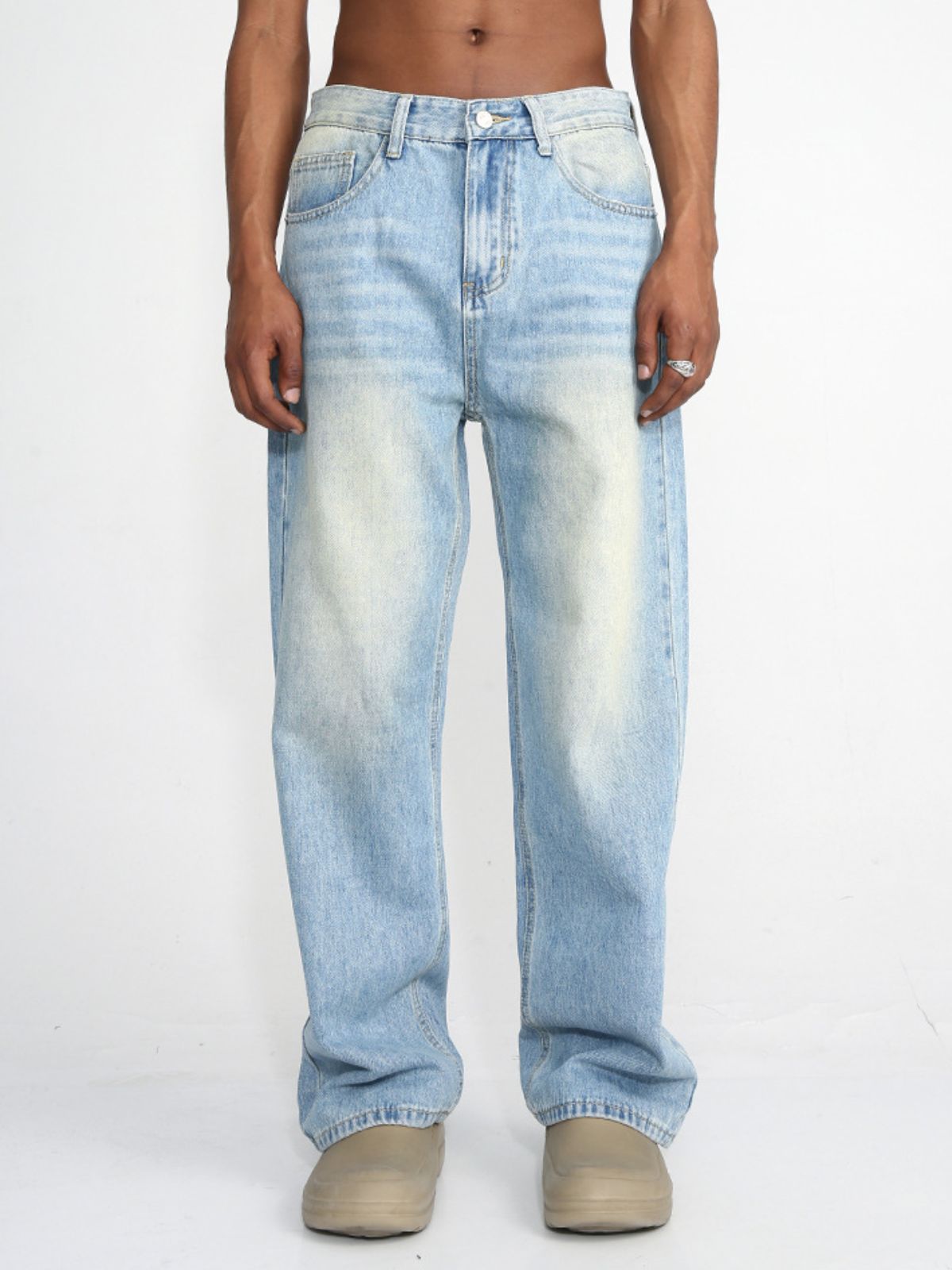 RHYTM - Baggy Basic Jeans | Teenwear.eu