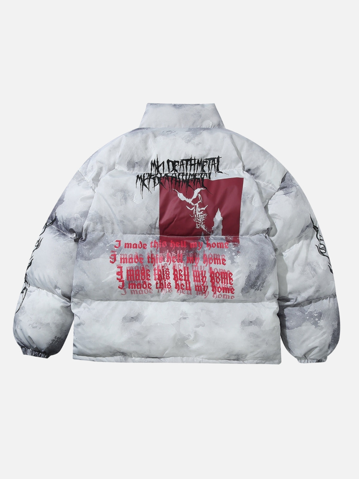 DREATH - Puffer Graphic Jacket | Teenwear.eu