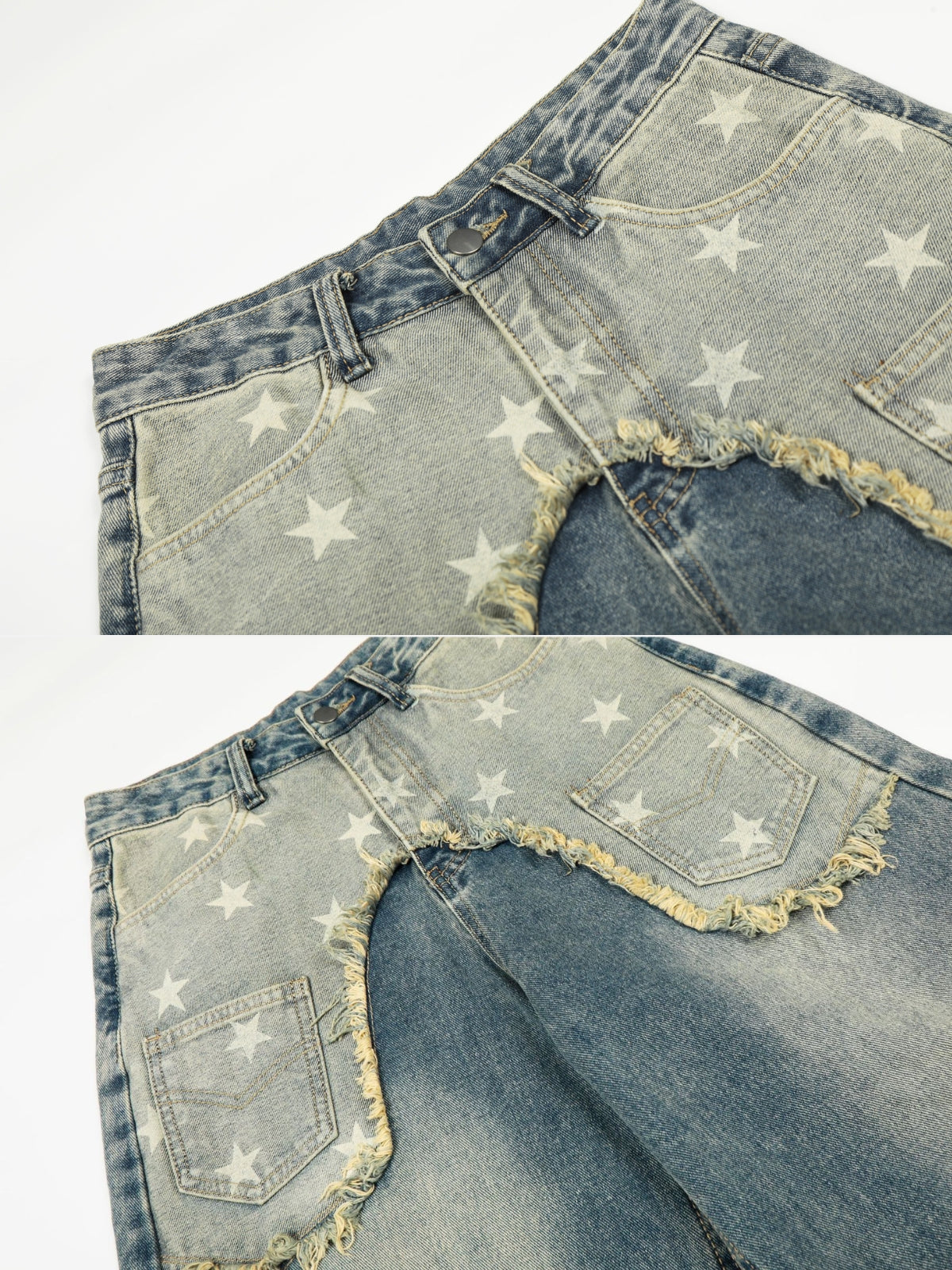 STARGAZING - Baggy Embroidered Graphic Jeans | Teenwear.eu