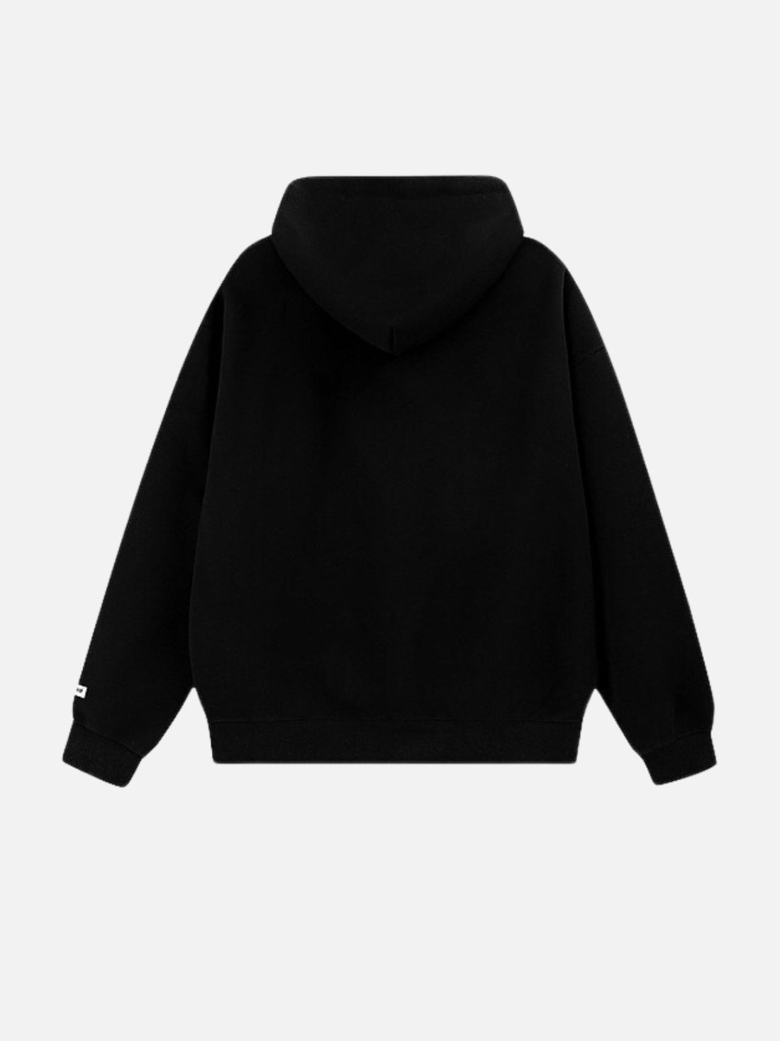 TEXTED - Oversized Graphic Hoodie Black | Teenwear.eu