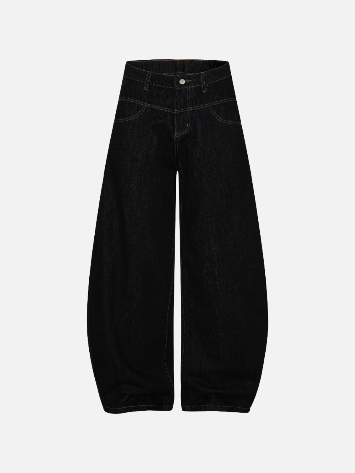 NIGHTY - Baggy Graphic Jeans Black | Teenwear.eu