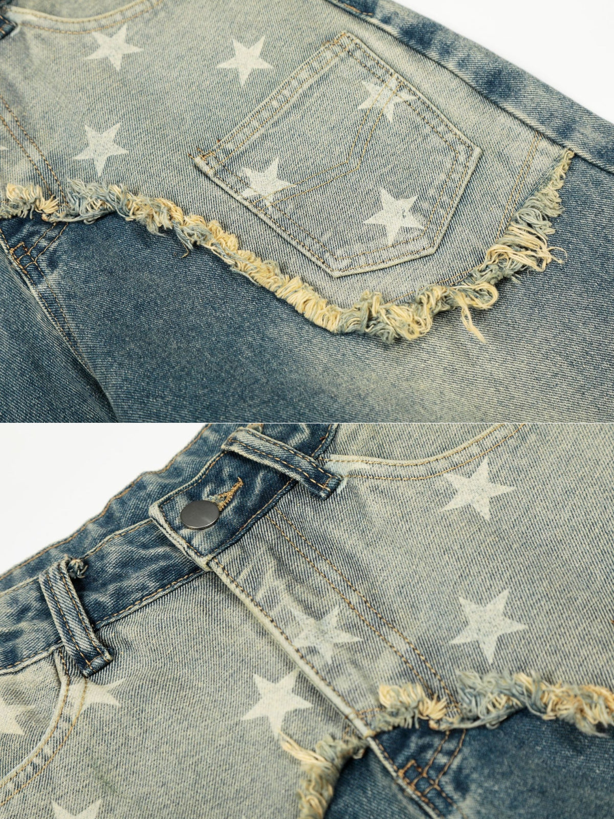 STARGAZING - Baggy Embroidered Graphic Jeans | Teenwear.eu