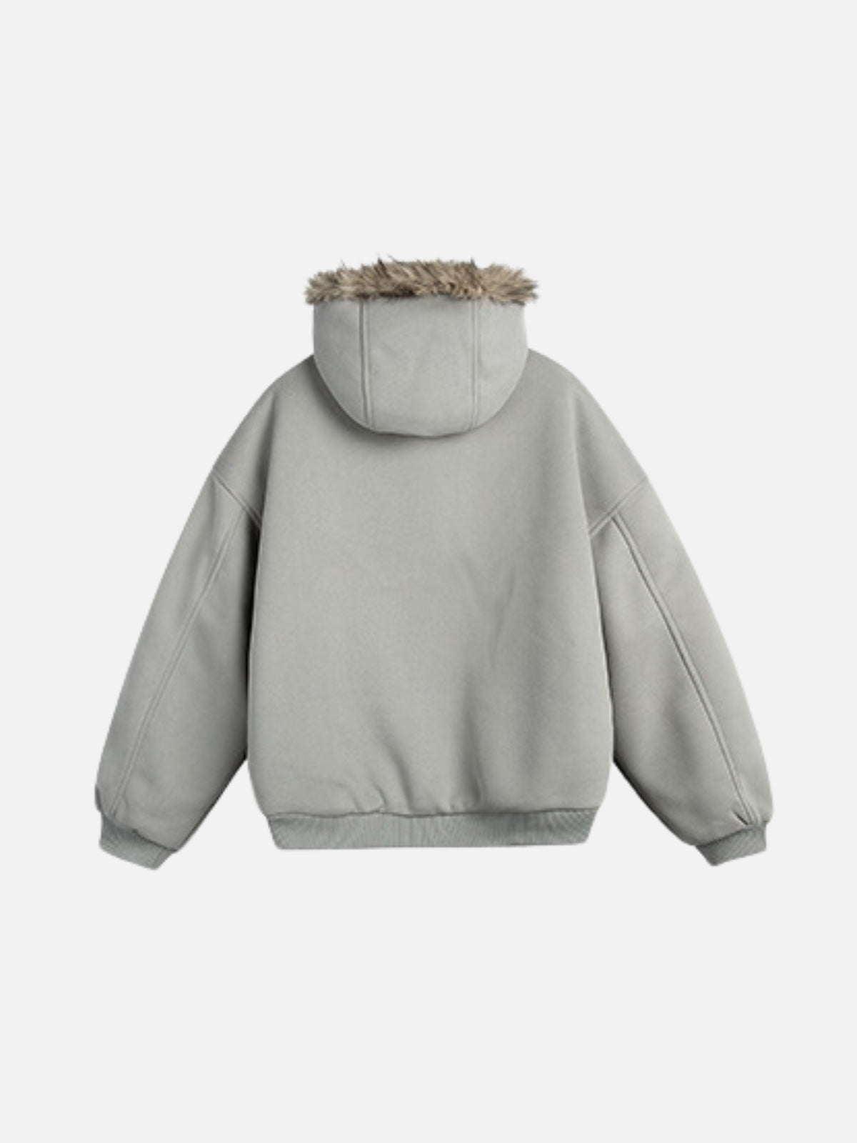 TRENDS - Oversized Sherpa Zip Up Jacket | Teenwear.eu