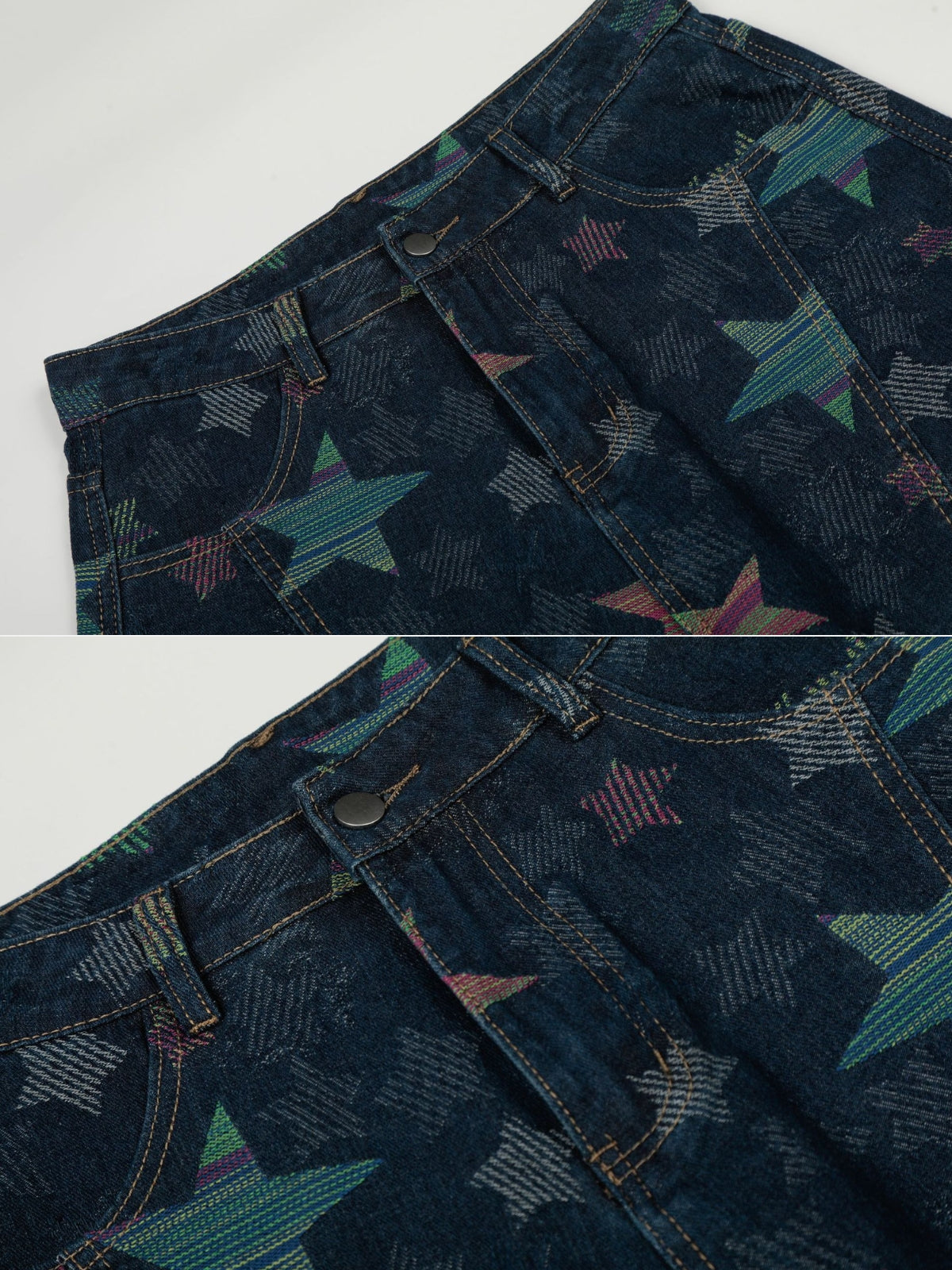 PRESTAR - Baggy Graphic Jeans | Teenwear.eu