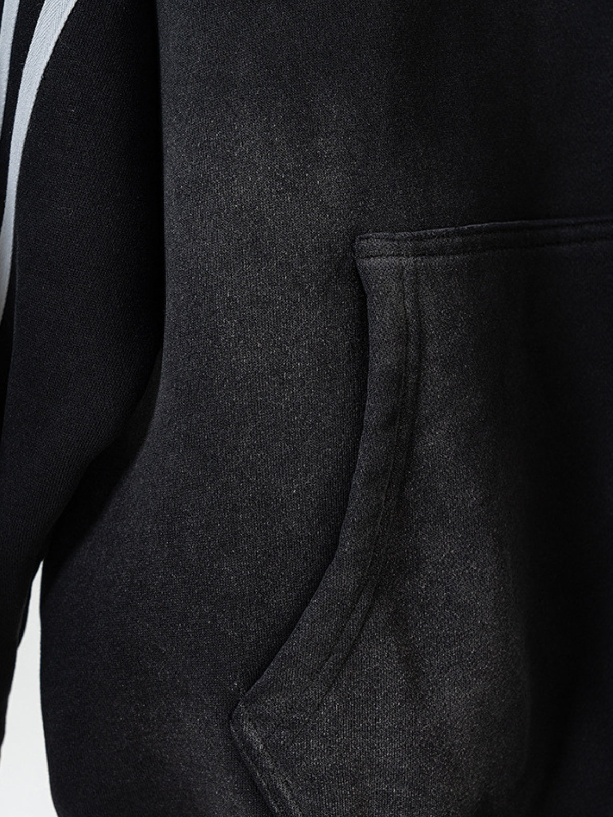 STRIPEEZ - Oversized Embroidered Zip Up Hoodie | Teenwear.eu