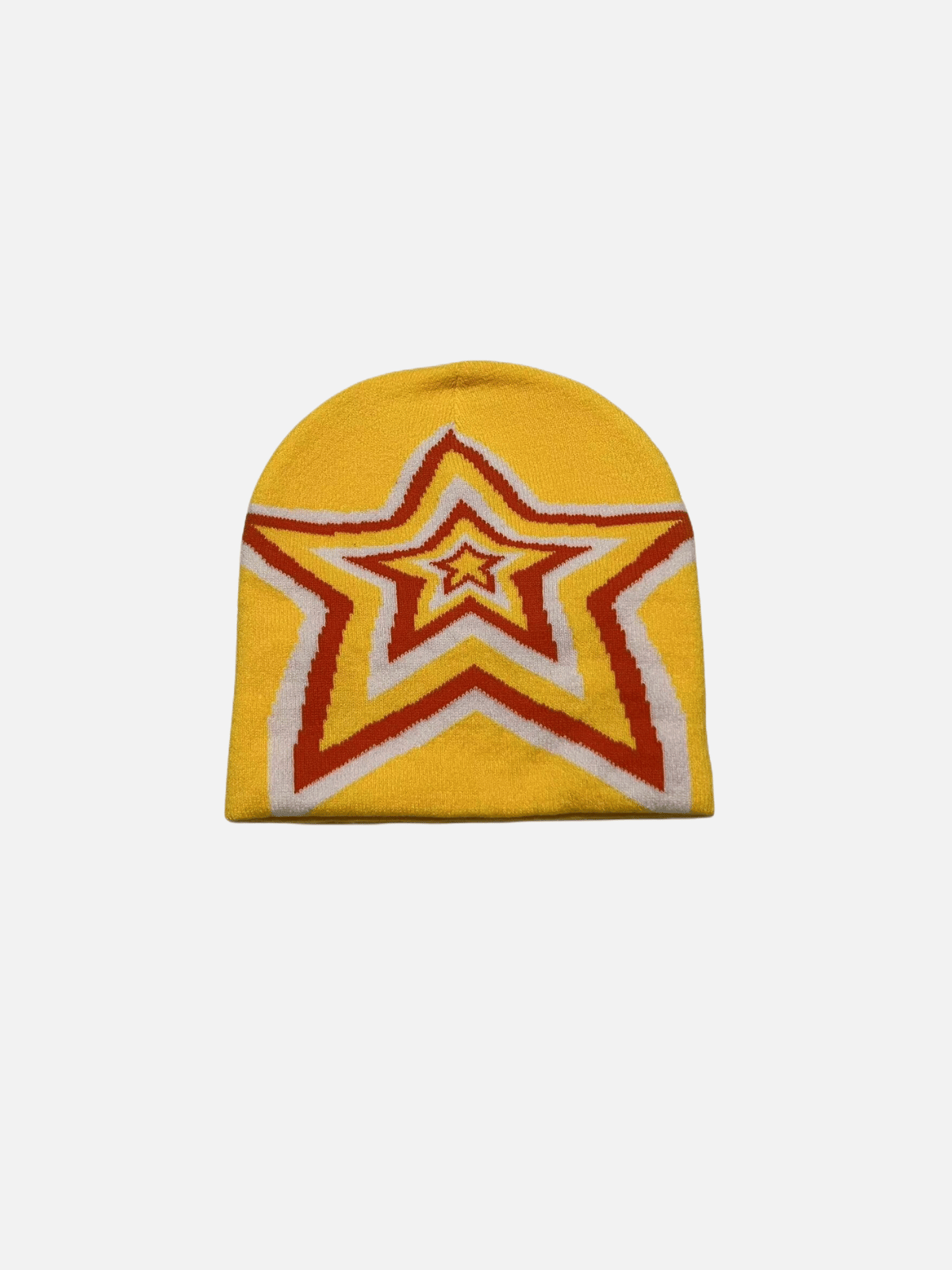 STAR - Graphic Beanie One Size Yellow | Teenwear.eu