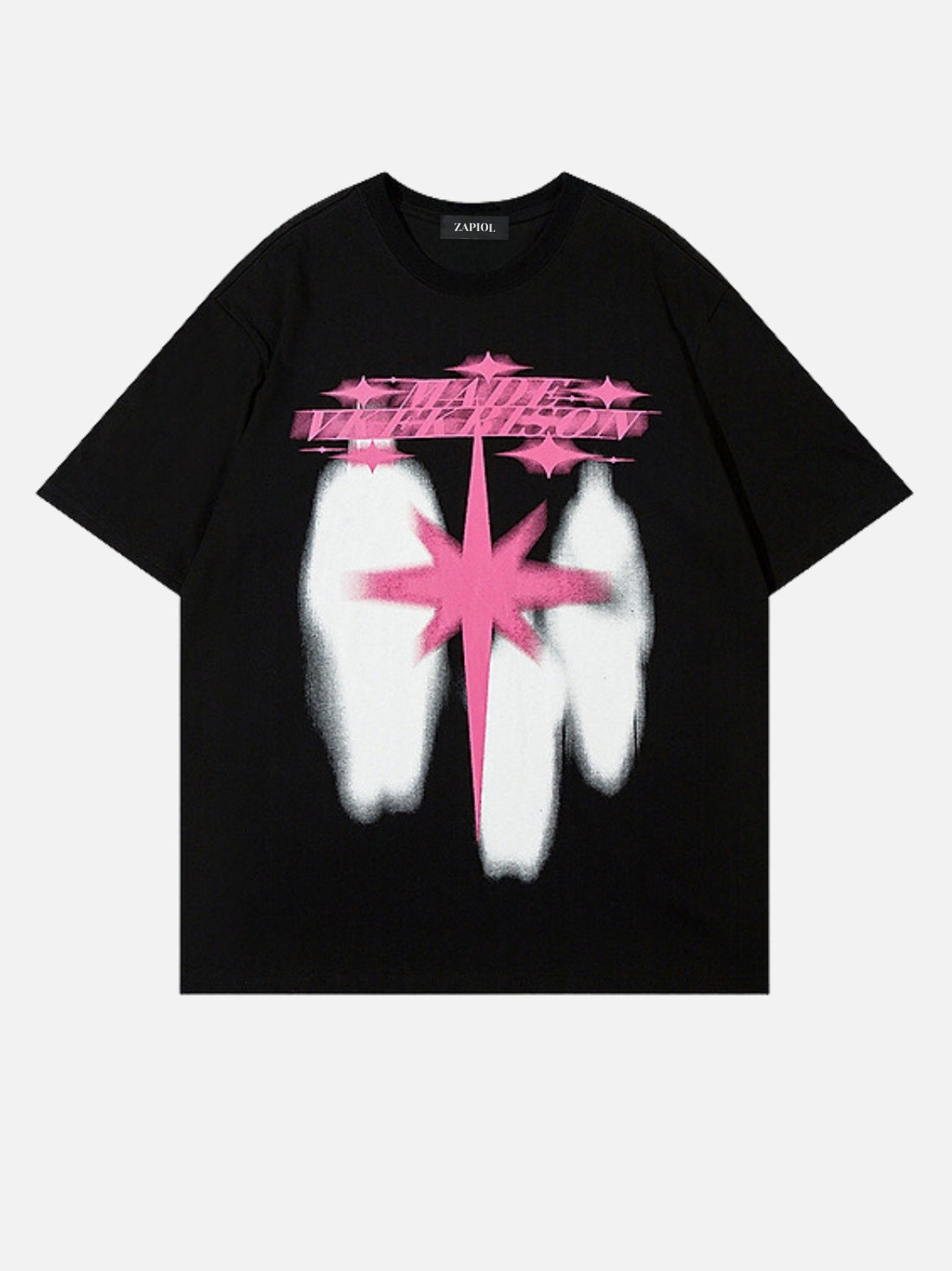 RISON - Oversized Print T-Shirt White | Teenwear.eu