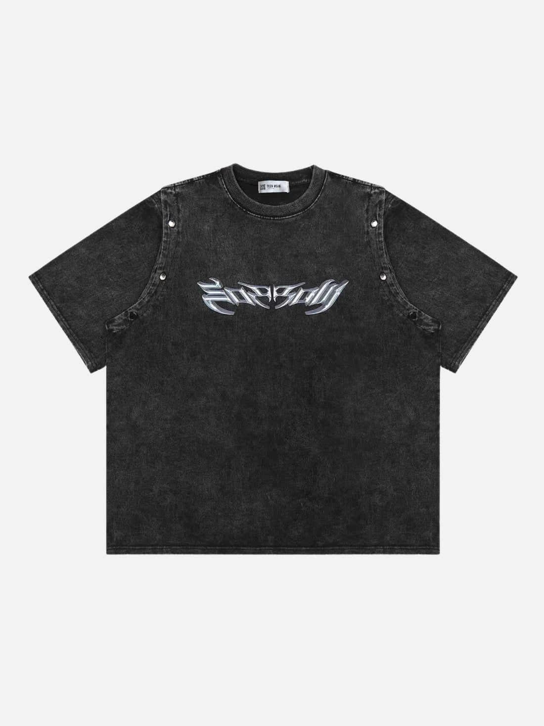 SORANO - Oversized Print T-Shirt Black | Teenwear.eu