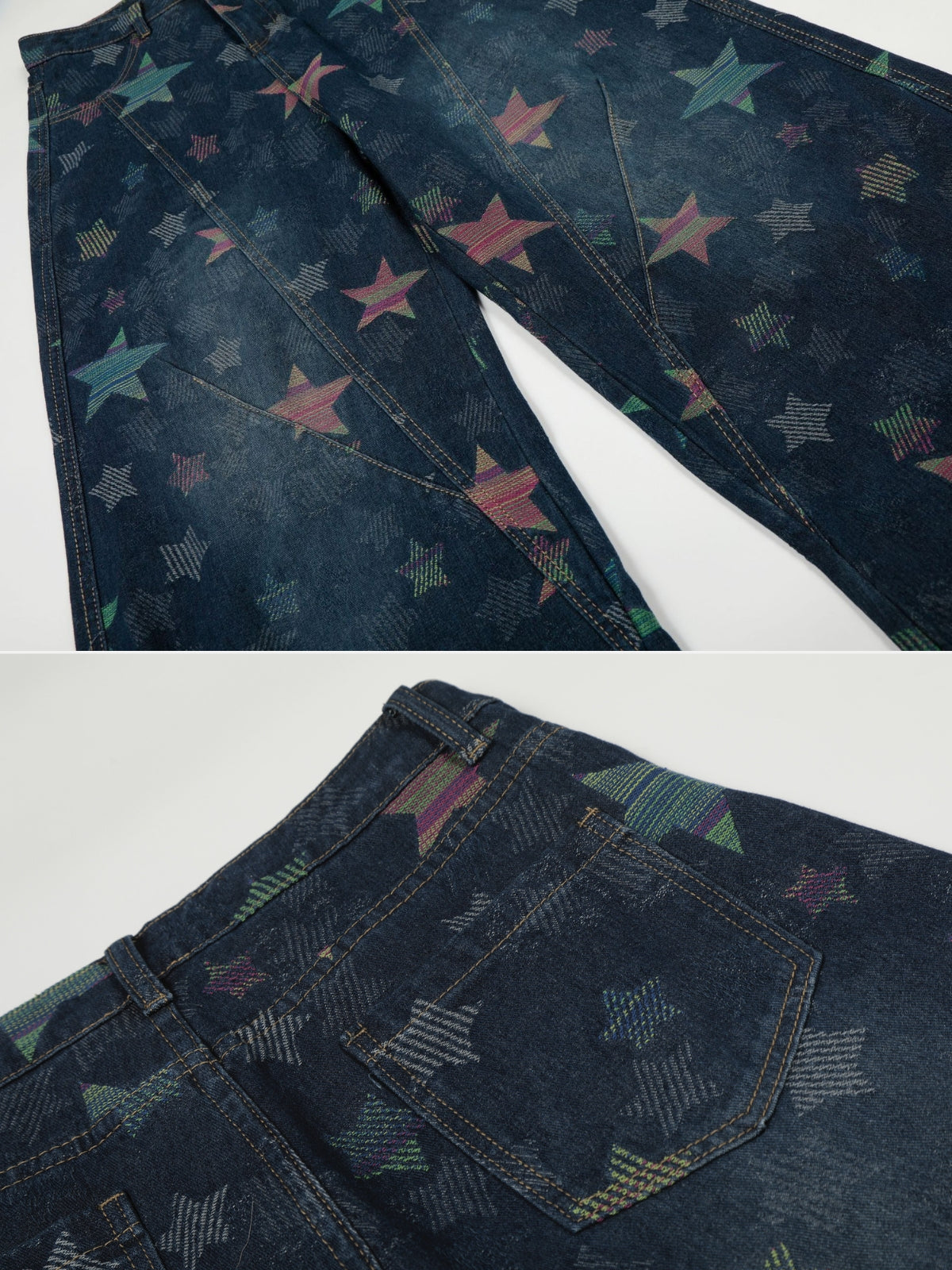 PRESTAR - Baggy Graphic Jeans | Teenwear.eu