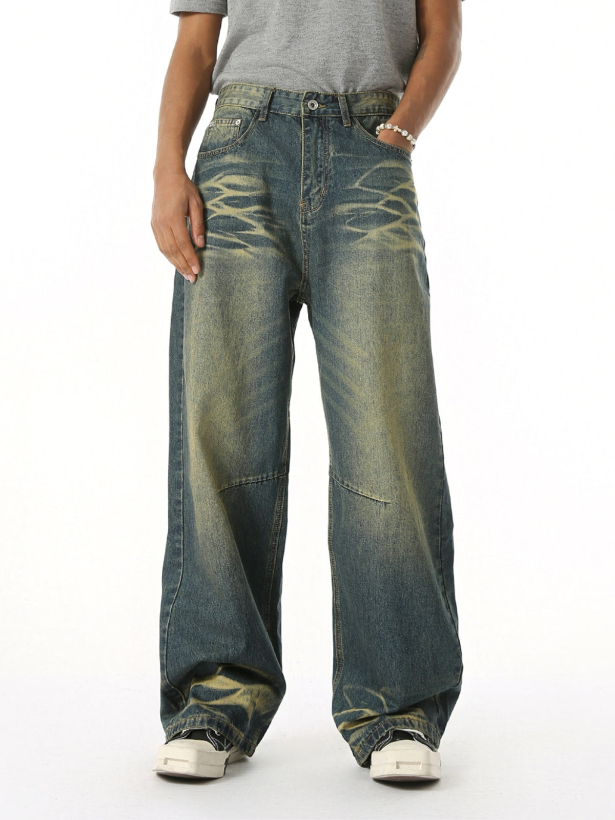 GLACIER - Baggy Basic Jeans | Teenwear.eu