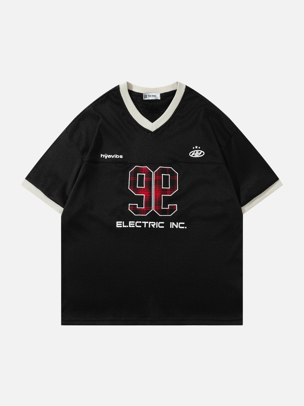 ELECTRIC INC - Oversized Print Jersey T-Shirt Black | Teenwear.eu
