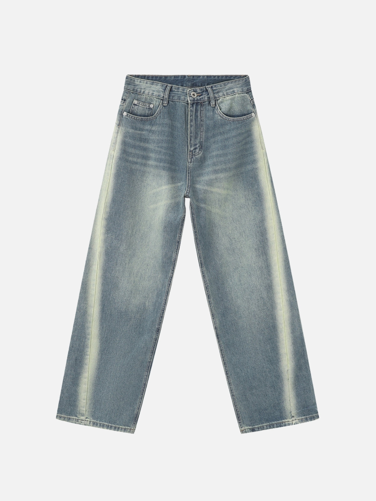 POLYMIZED - Baggy Basic Jeans Blue | Teenwear.eu