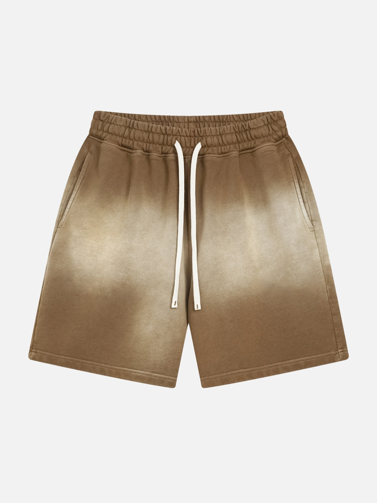 FADED - Regular Sweat Basic Shorts Brown | Teenwear.eu