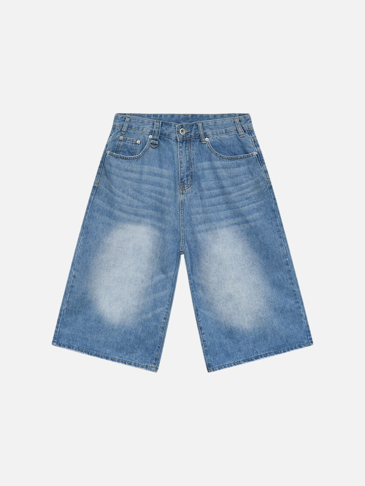 DERIU - Baggy Denim Jorts Blue | Teenwear.eu