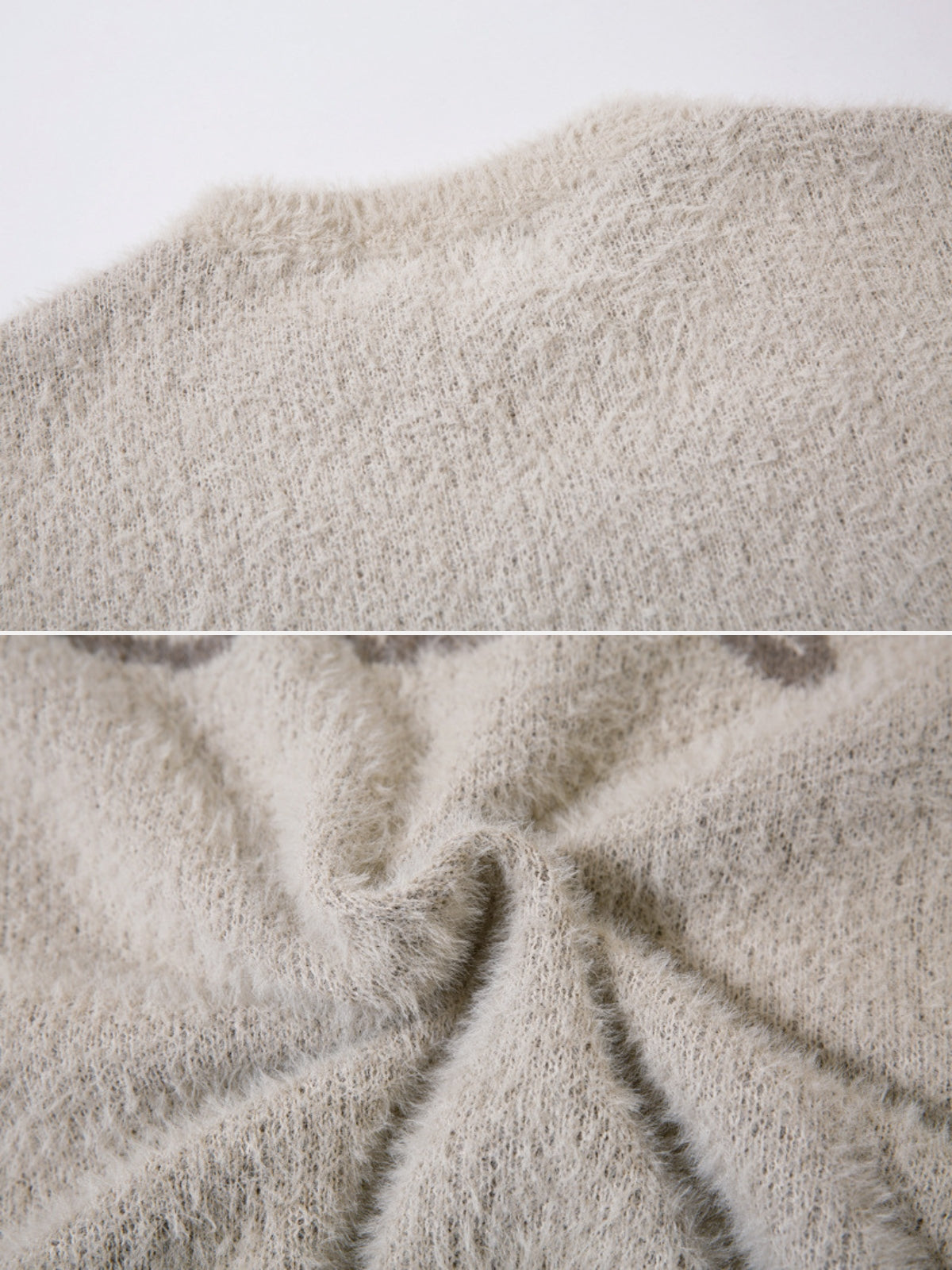 BLURRED STAR - Oversized Graphic Sweater | Teenwear.eu