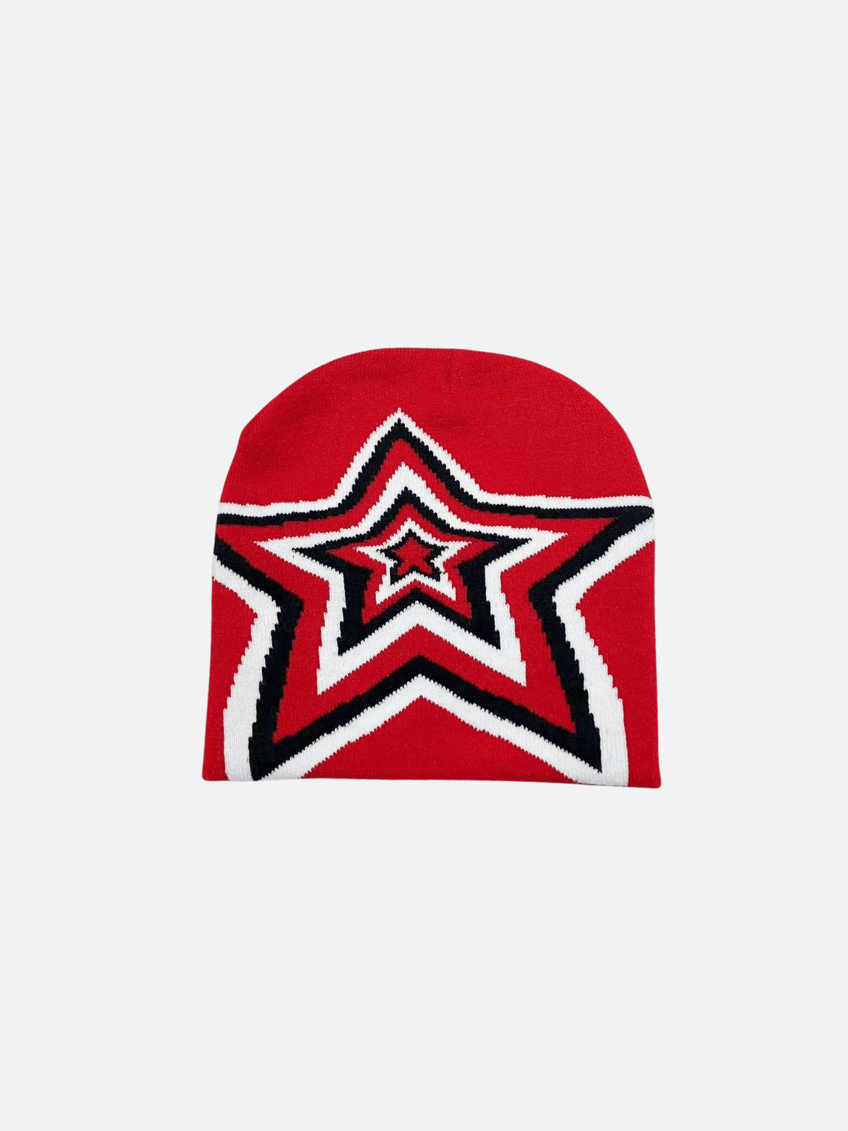 STAR - Graphic Beanie One Size Red | Teenwear.eu