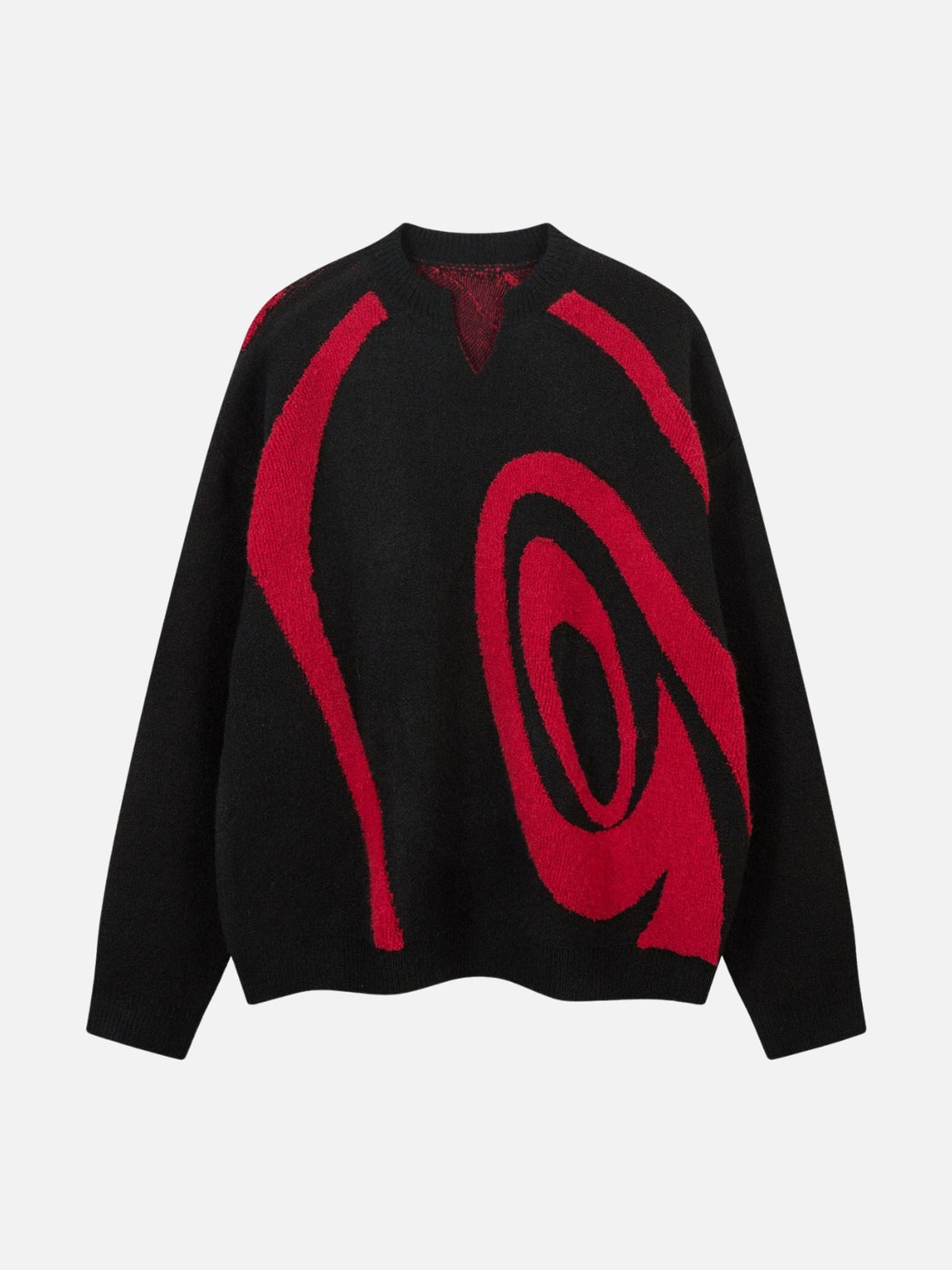 HYPNOTY - Oversized Print Sweater Grey | Teenwear.eu