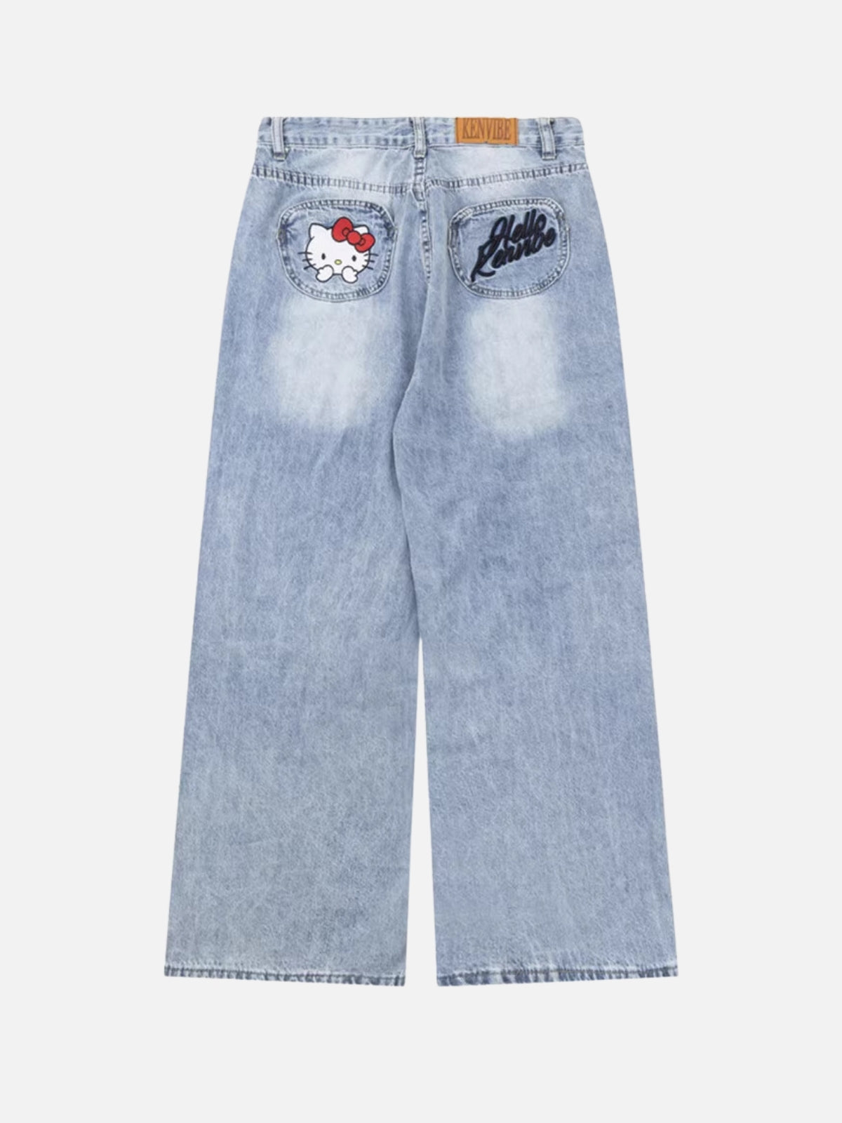 KITTY - Loose Graphic Jeans | Teenwear.eu