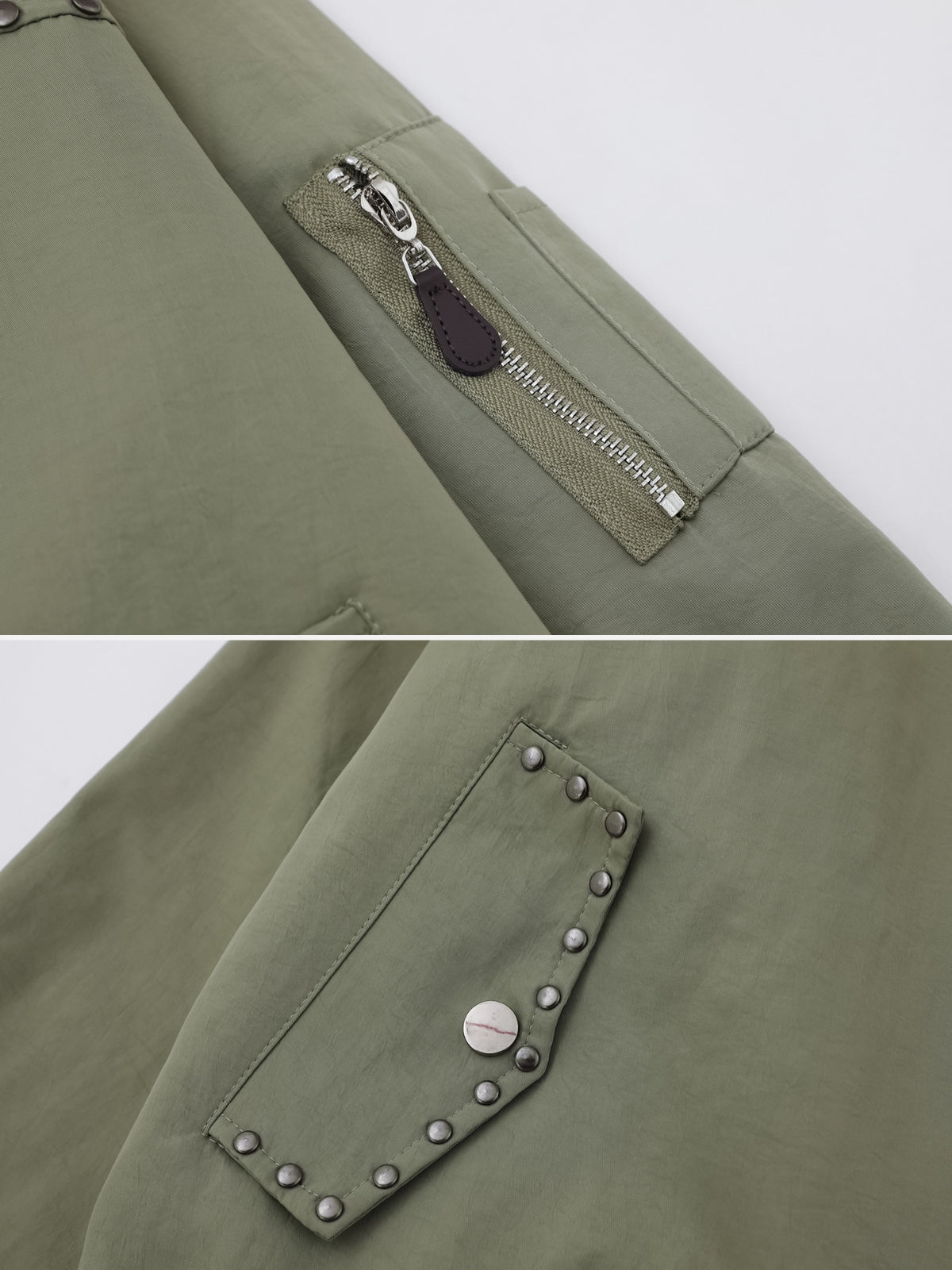 STUDSY - Oversized Embroidered Jacket | Teenwear.eu