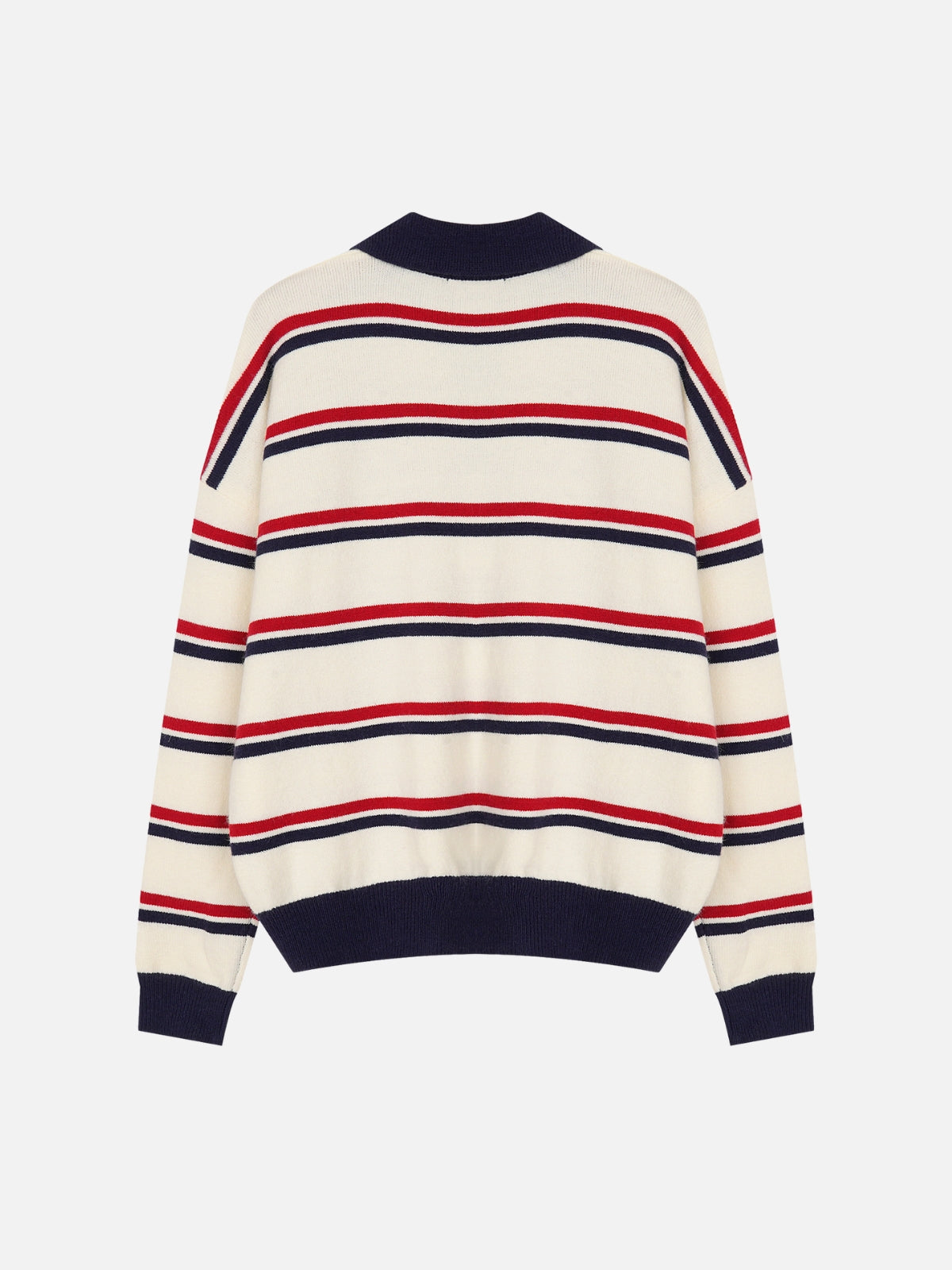 STRIPY - Oversized Embroidered Polo Shirt | Teenwear.eu