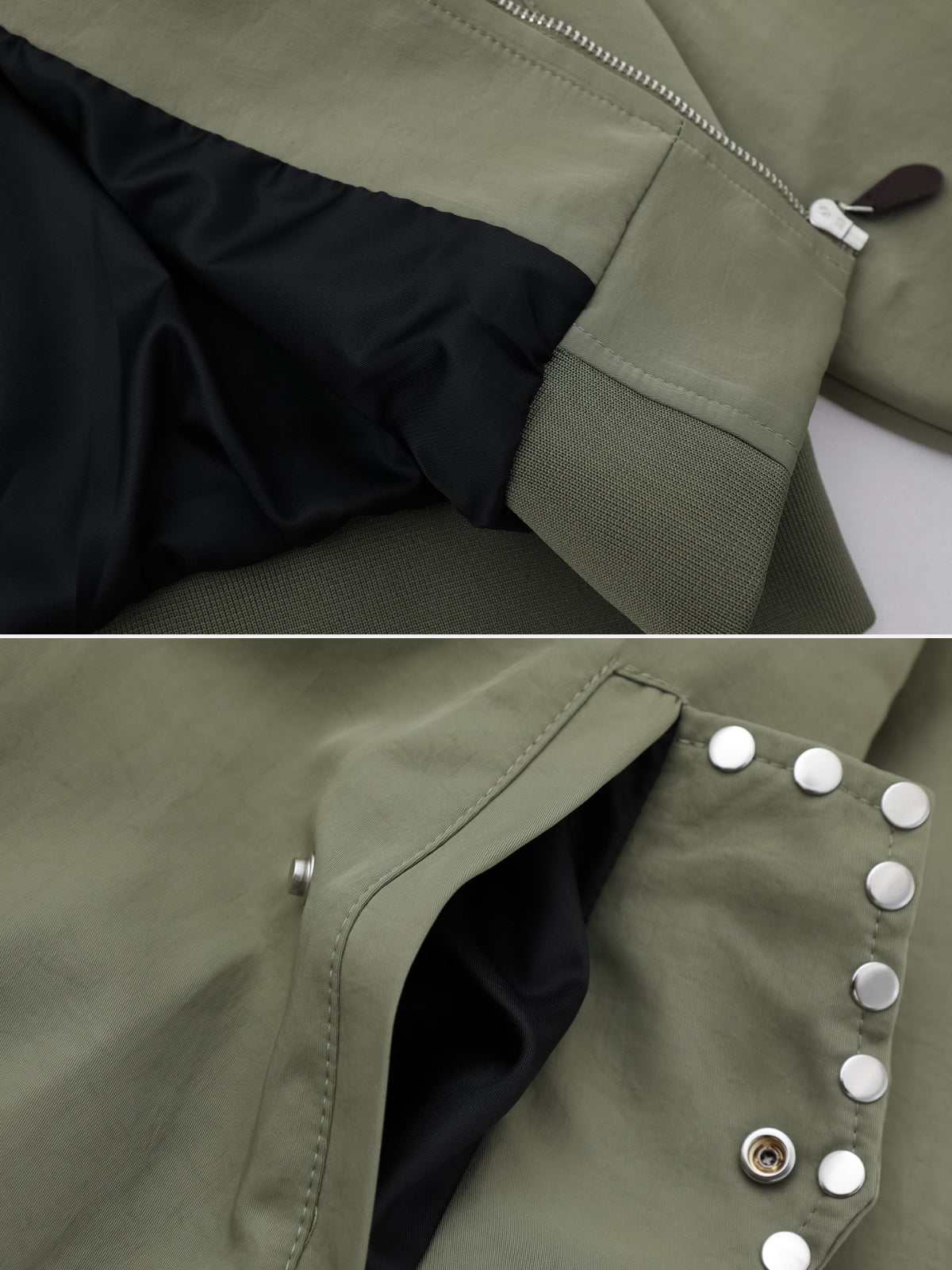 STUDSY - Oversized Embroidered Jacket | Teenwear.eu