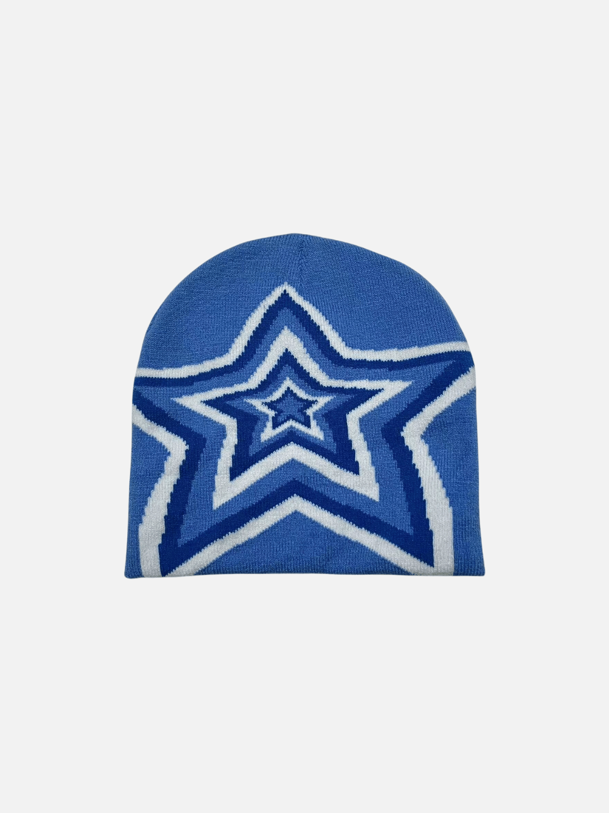 STAR - Graphic Beanie One Size Blue | Teenwear.eu