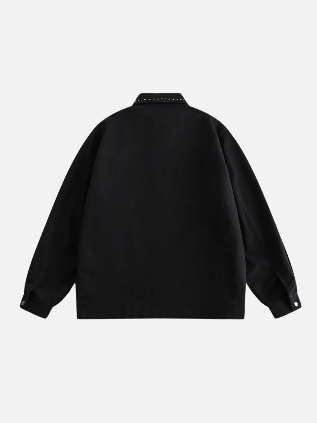 GOLD DOTS - Oversized Basic Jacket Black | Teenwear.eu