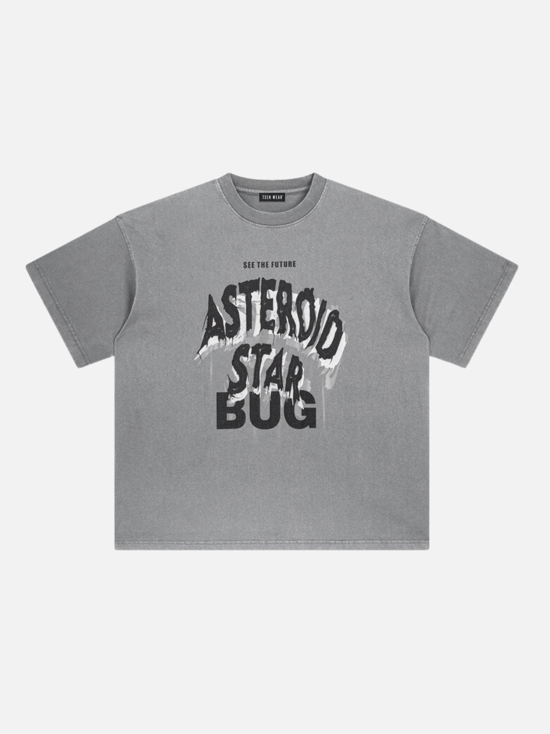 STARBUG - Oversized Print T-Shirt Beige | Teenwear.eu