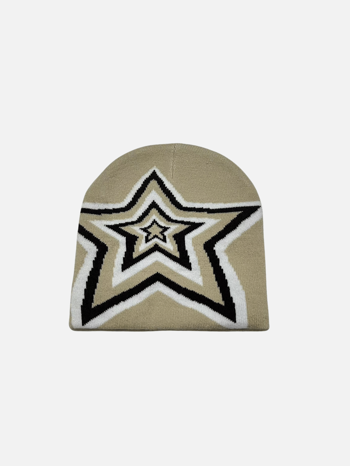 STAR - Graphic Beanie One Size Brown | Teenwear.eu