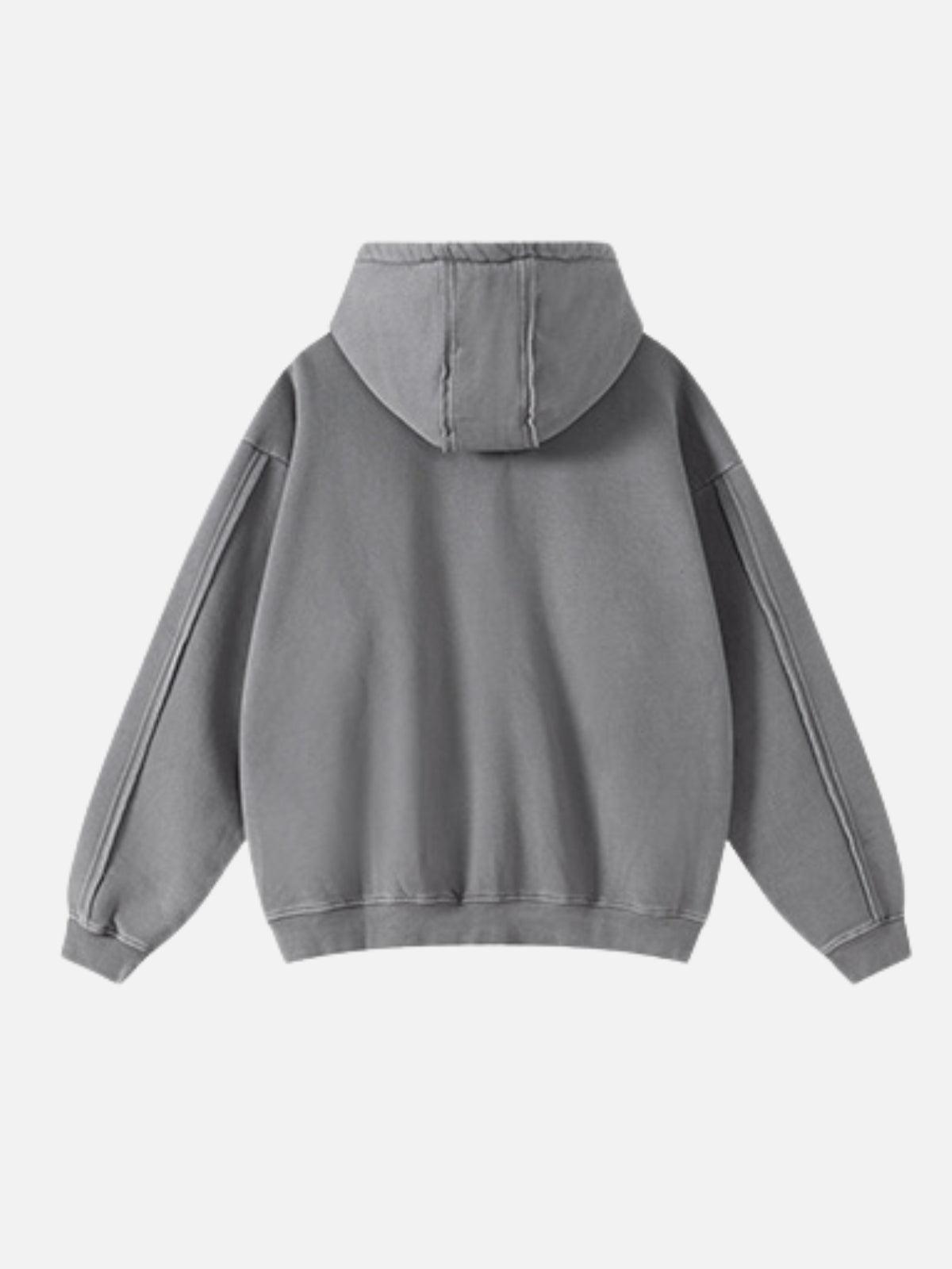 LOGOS - Oversized Embroidered Zip Up Hoodie | Teenwear.eu